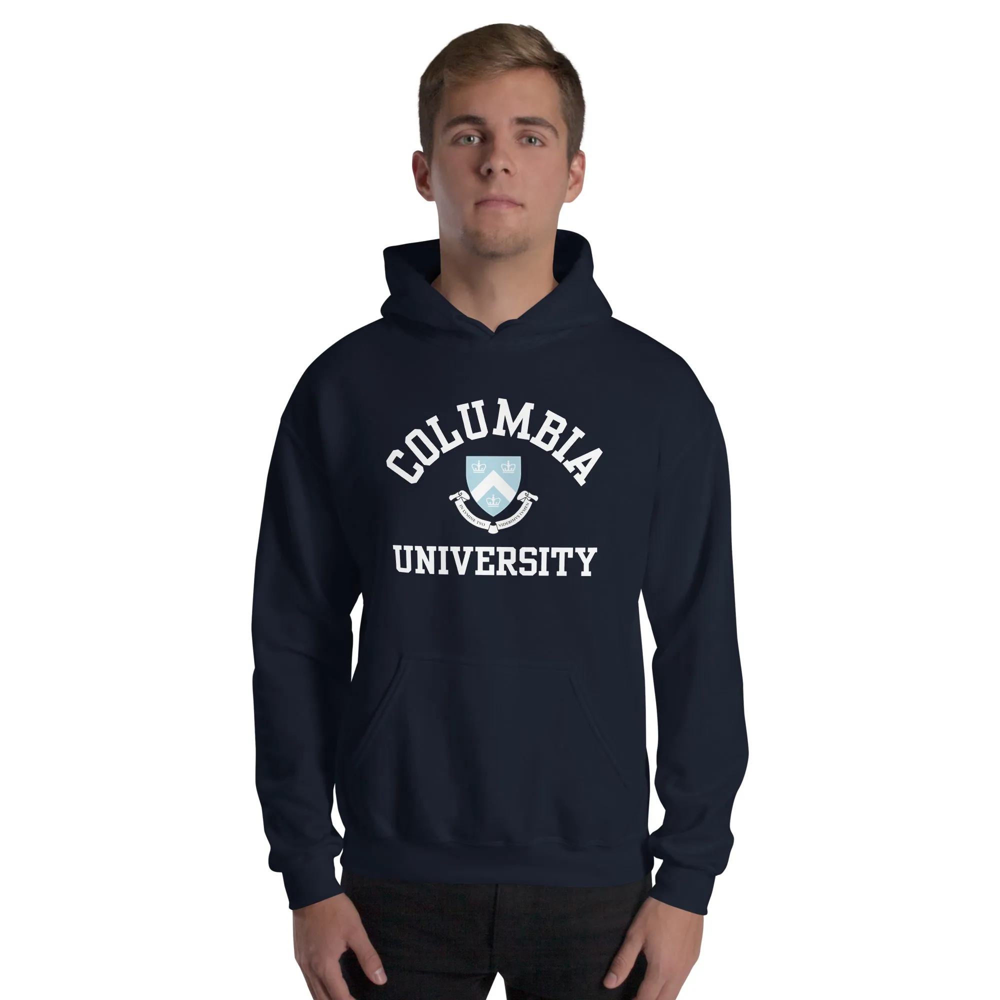 Columbia Crest Hooded Sweatshirt (Navy) sold by Ivy Sport product image thumbnail 2
