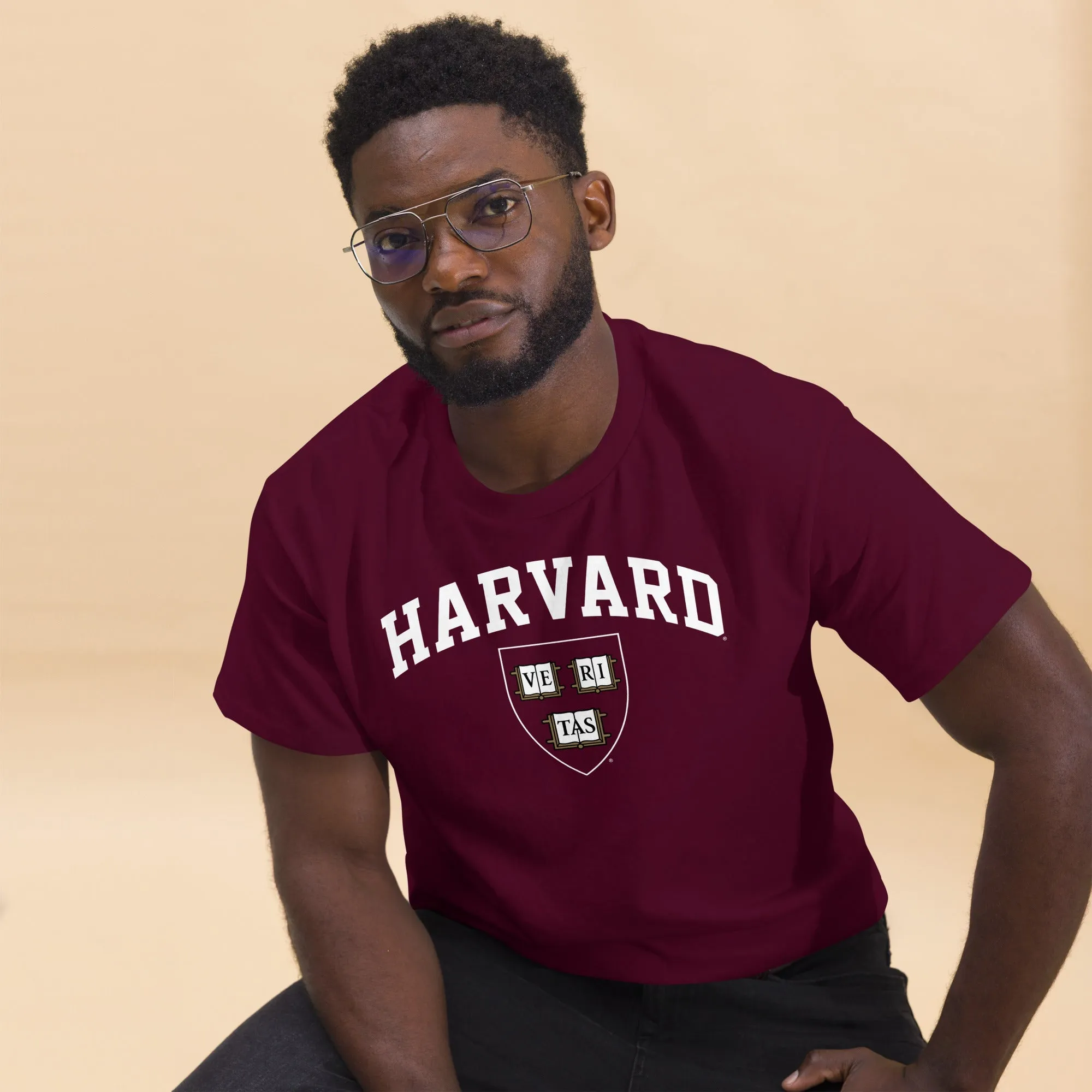Harvard University Spirit T-Shirt (Maroon) sold by Ivy Sport product image thumbnail 5