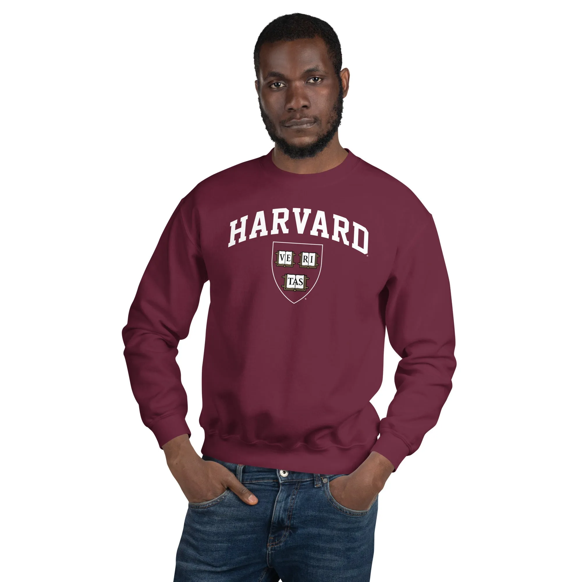Harvard University Spirit Sweatshirt (Maroon) sold by Ivy Sport product image thumbnail 2