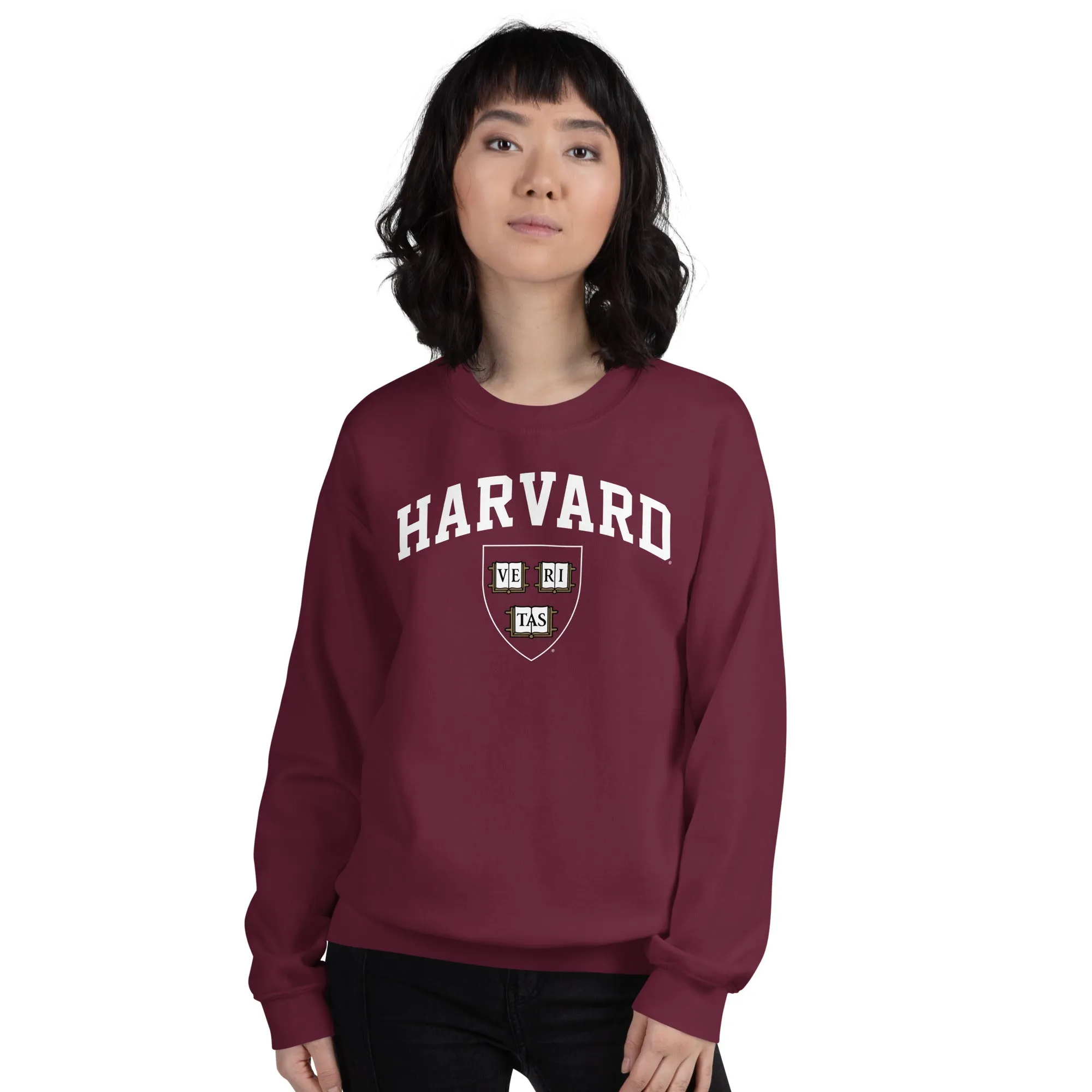 Harvard University Spirit Sweatshirt (Maroon) sold by Ivy Sport product image thumbnail 3