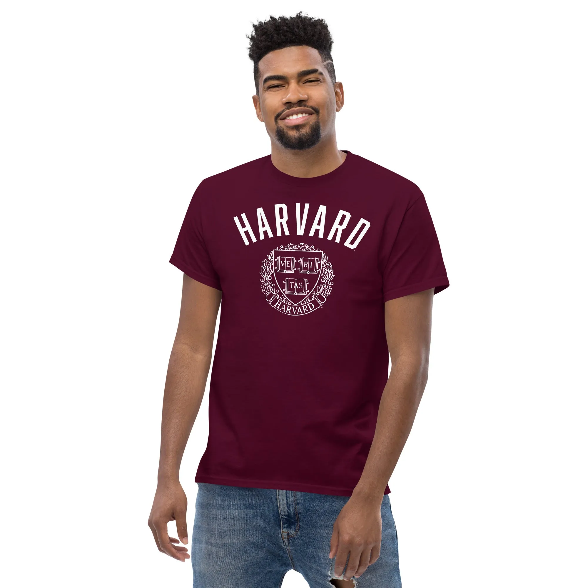 Harvard Heritage T-shirt (Crimson) sold by Ivy Sport product image thumbnail 2
