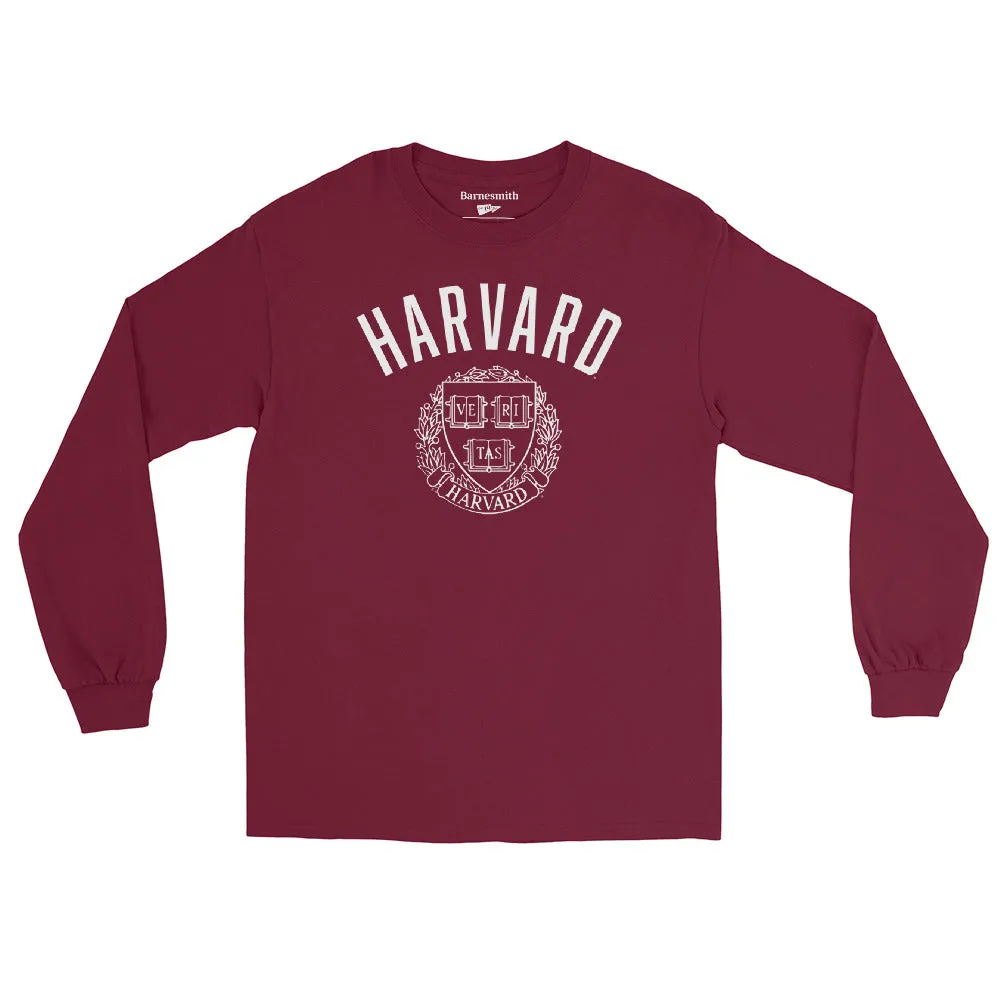 Harvard Long Sleeve T-Shirt Heritage (Crimson) sold by Ivy Sport product image thumbnail 5