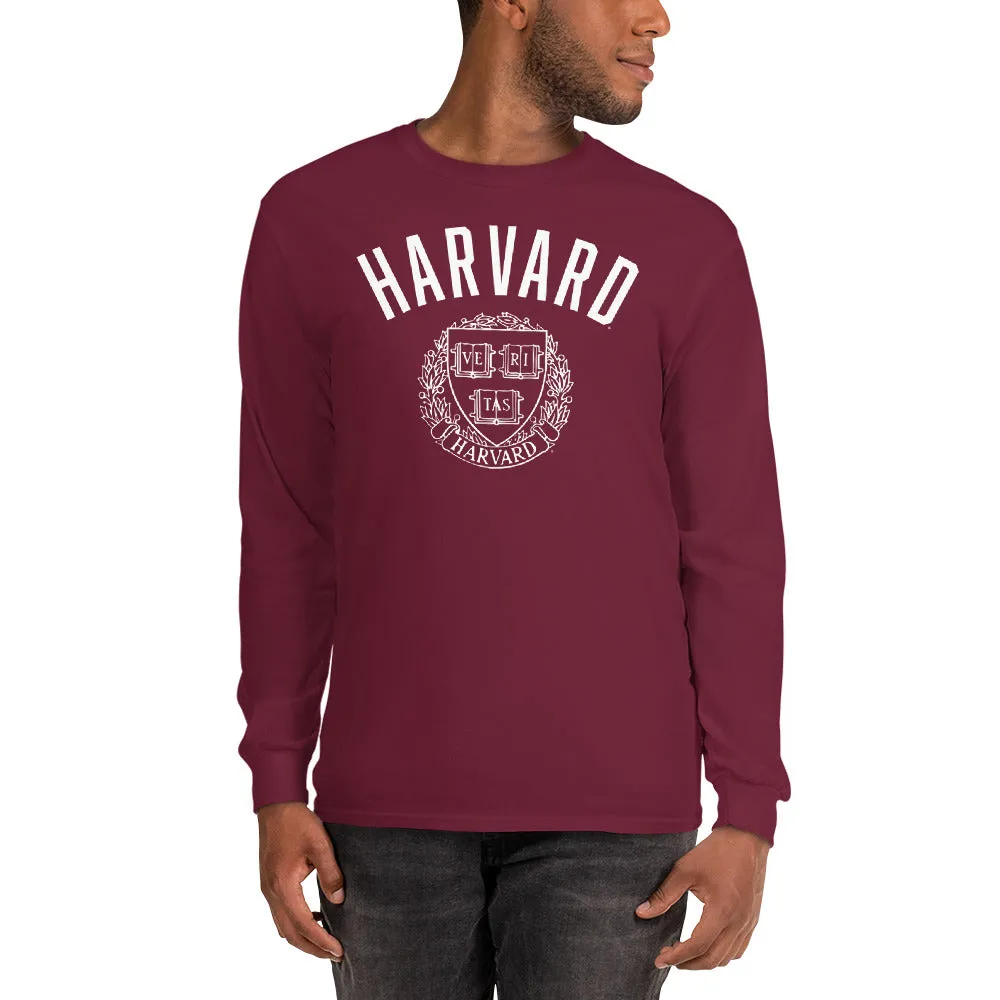 Harvard Long Sleeve T-Shirt Heritage (Crimson) sold by Ivy Sport