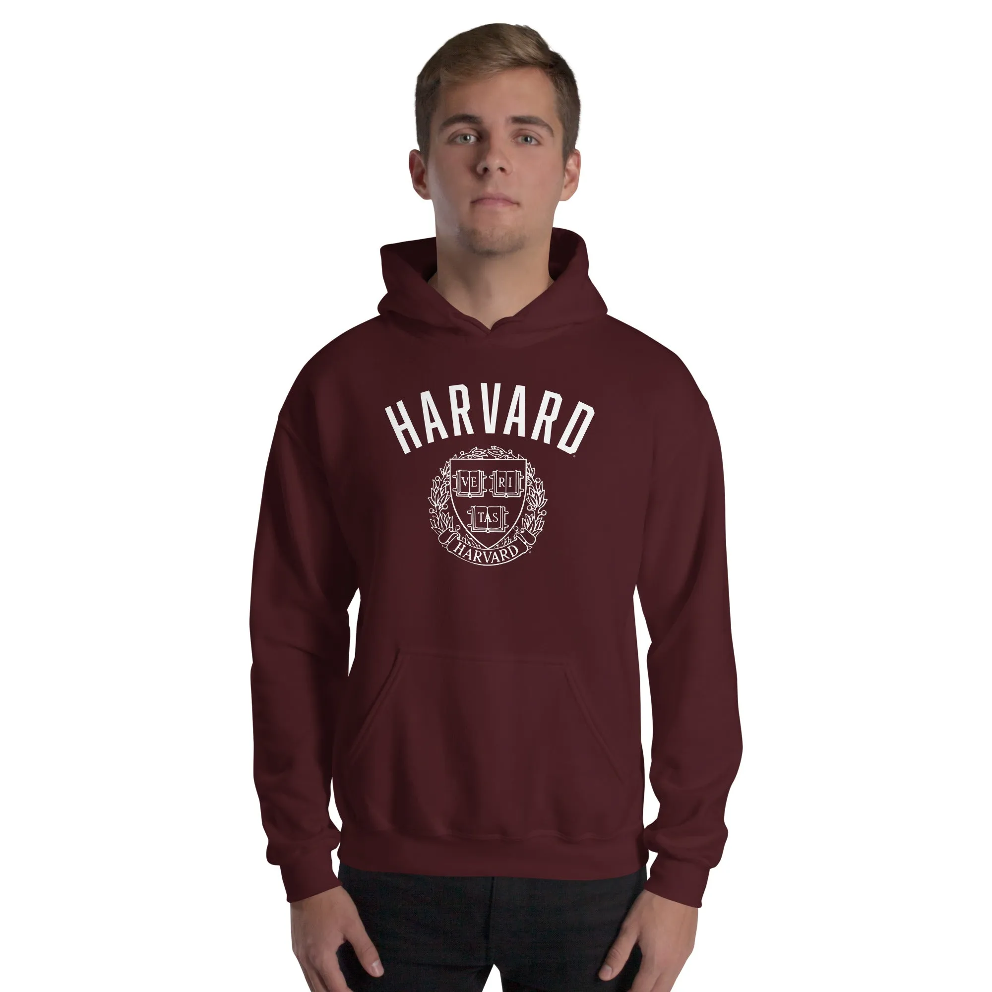 Harvard University Heritage Hooded Sweatshirt (Crimson) sold by Ivy Sport product image thumbnail 2
