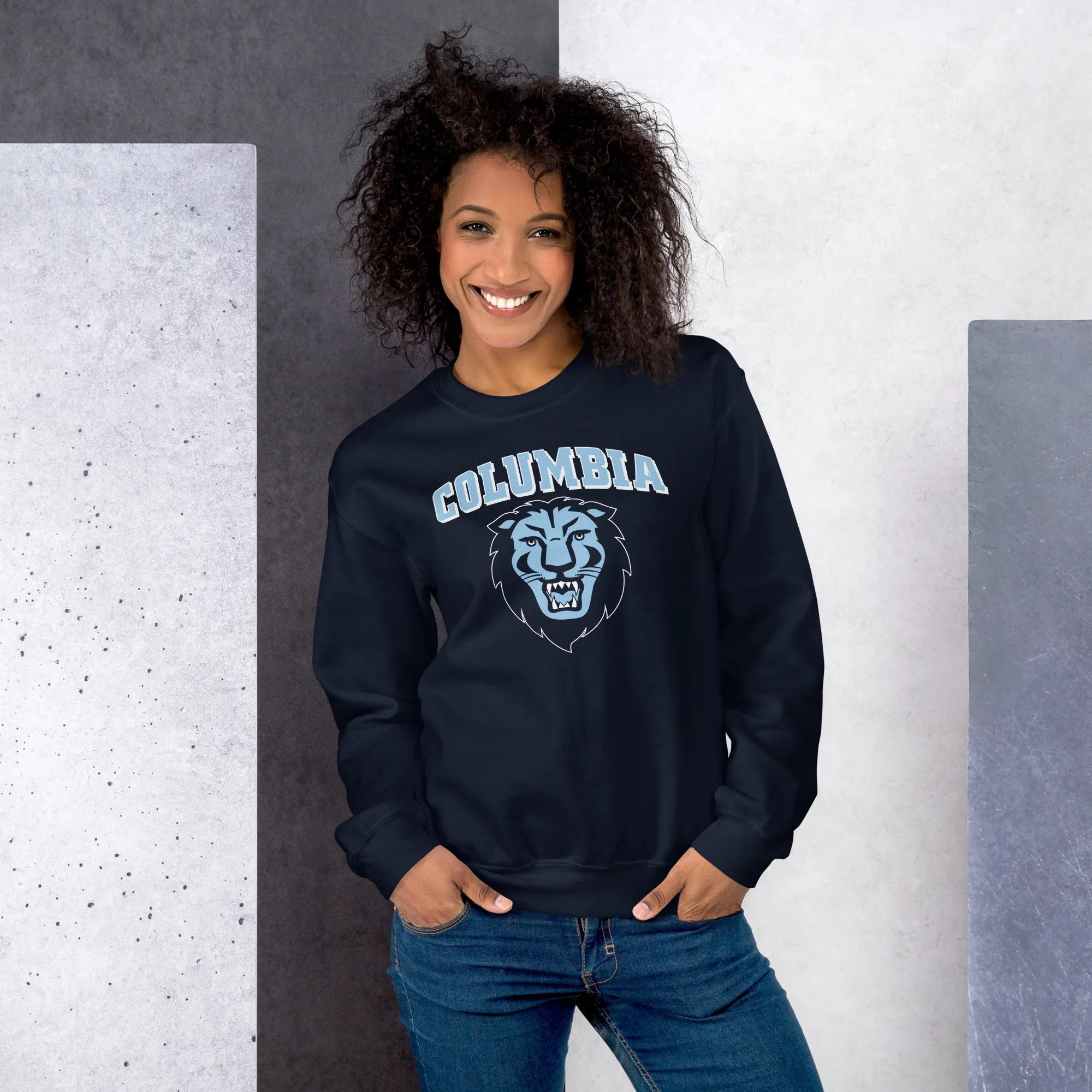 Columbia University Spirit Sweatshirt (Navy) sold by Ivy Sport product image thumbnail 5