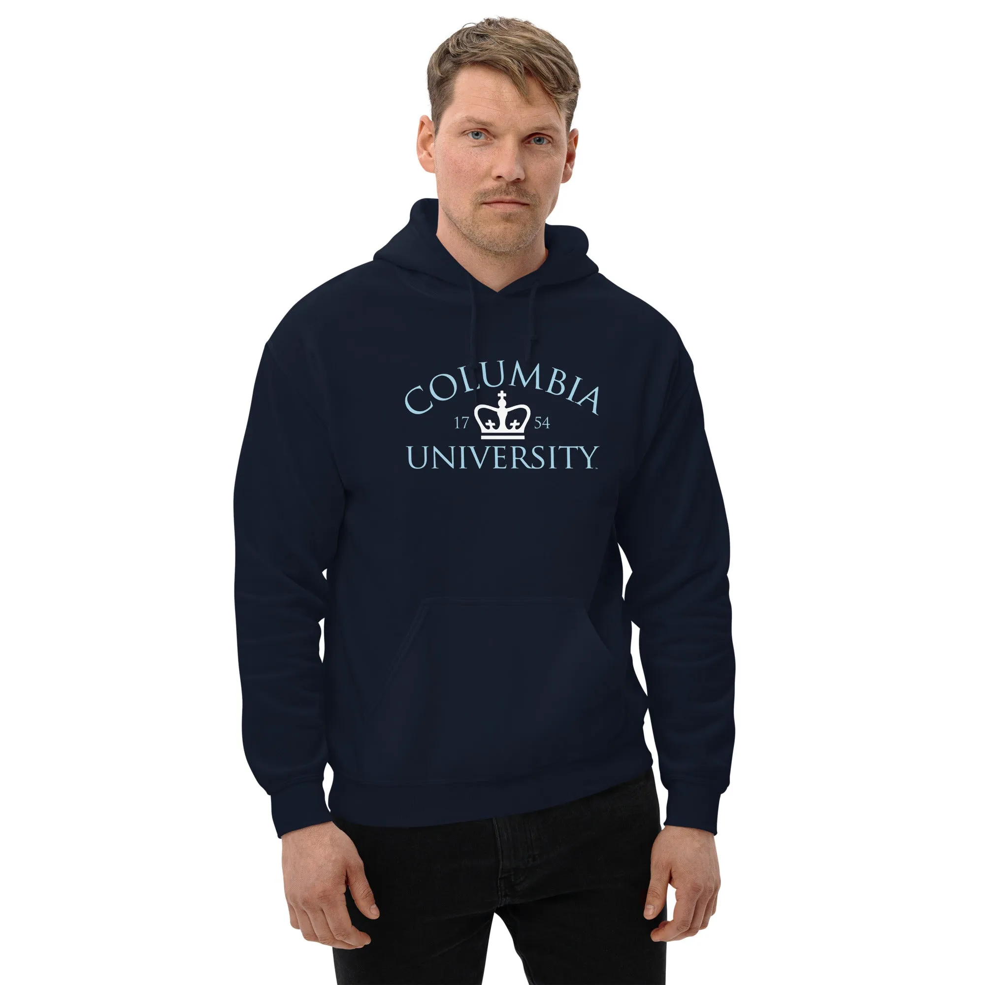 Columbia Crown 1754 Hooded Sweatshirt (Navy) sold by Ivy Sport product image thumbnail 2