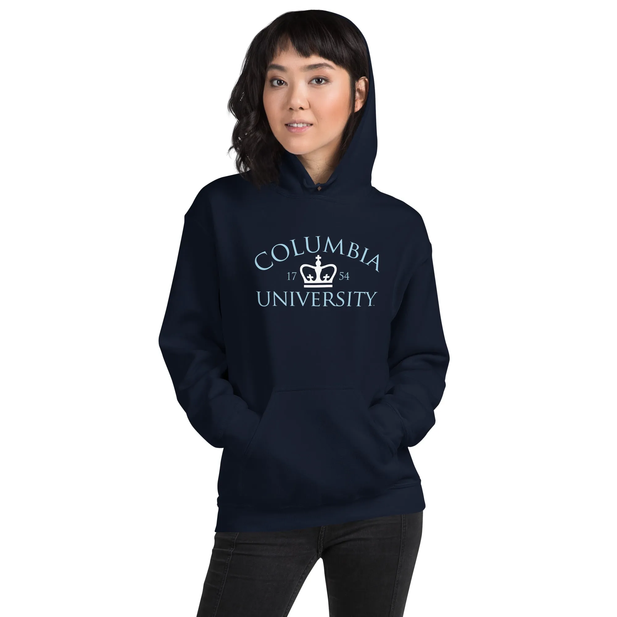 Columbia Crown 1754 Hooded Sweatshirt (Navy) sold by Ivy Sport product image thumbnail 3