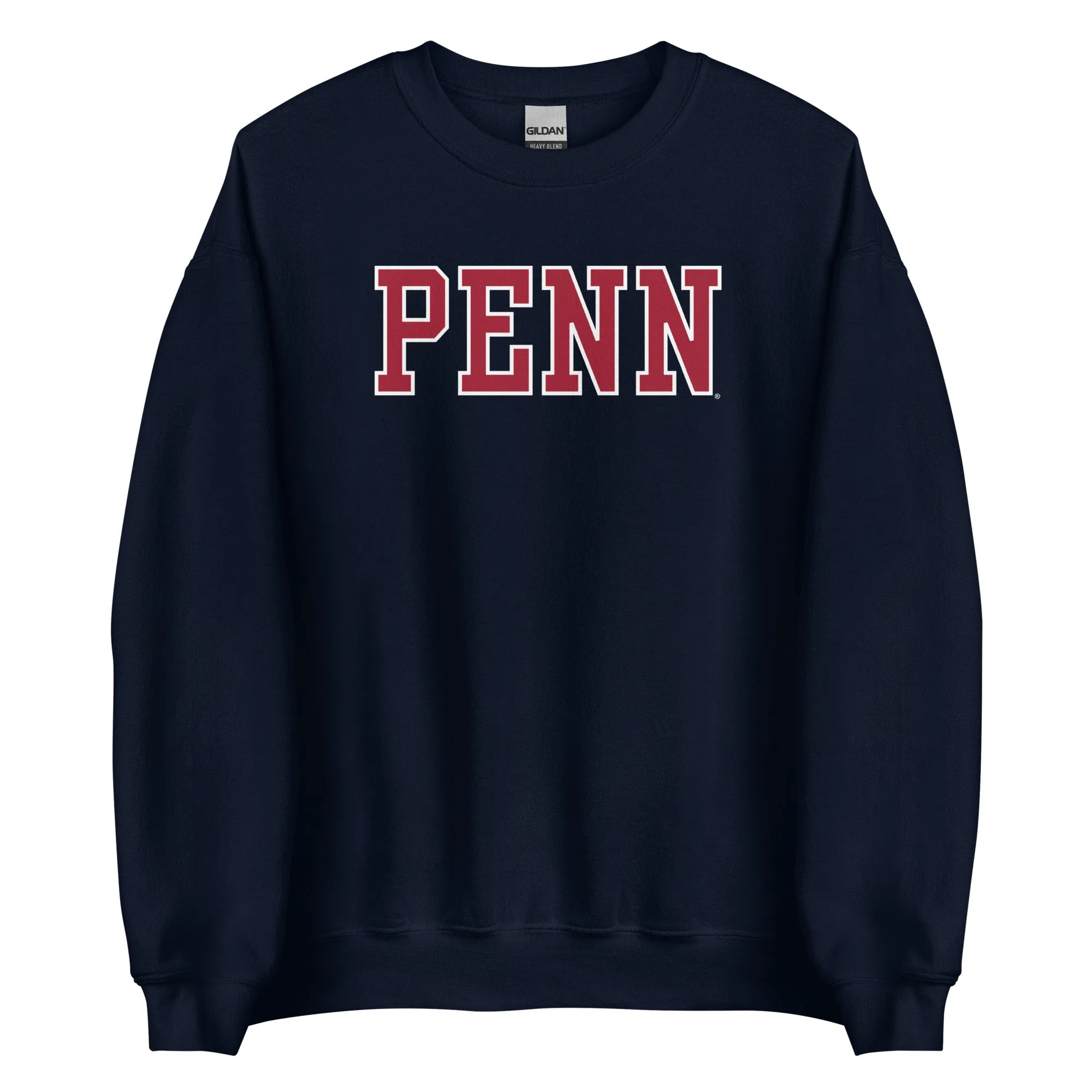 University of Pennsylvania Classic Crew Sweatshirt (Navy) sold by Ivy Sport product image thumbnail 4