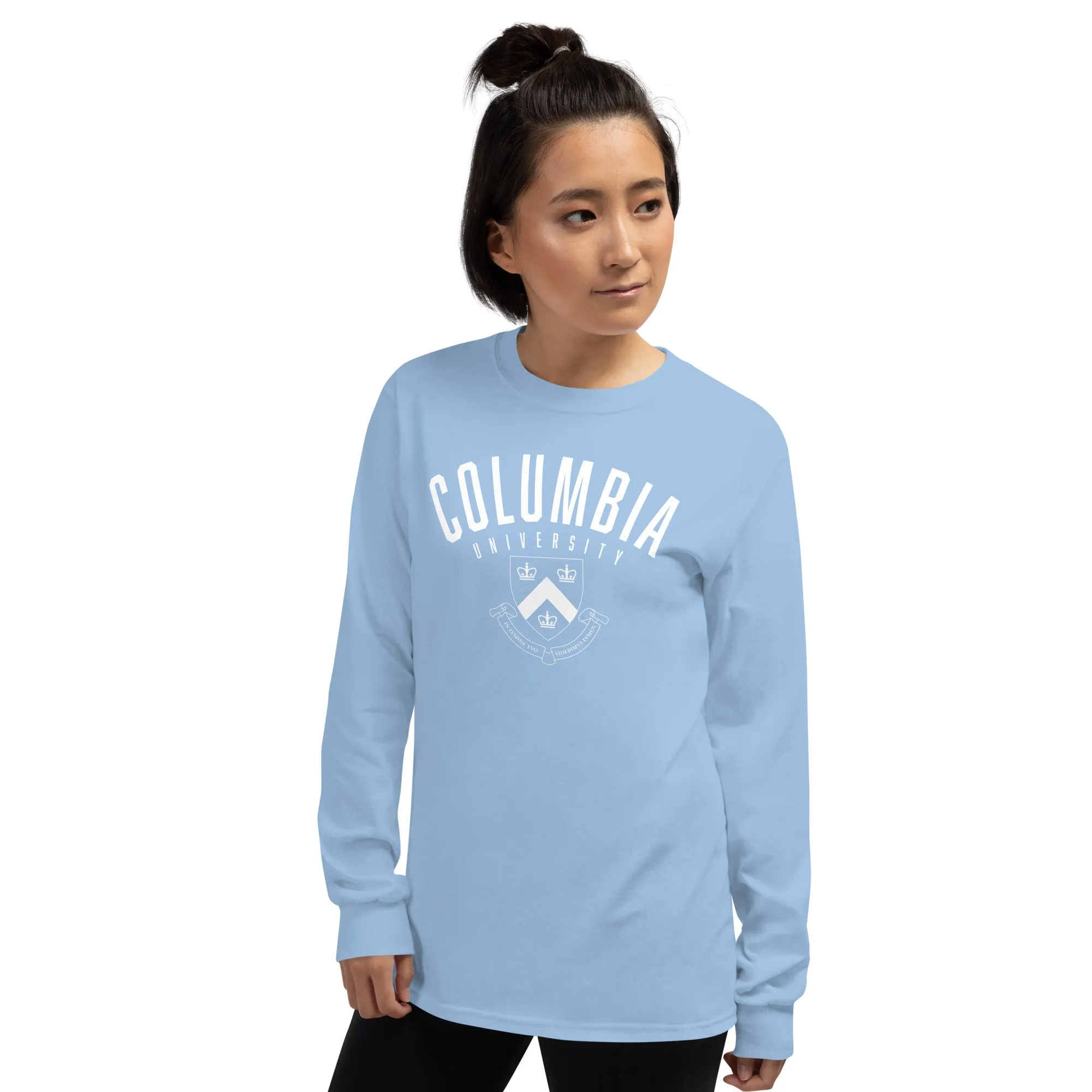 Columbia University Heritage Long Sleeve T-Shirt (Light Blue) sold by Ivy Sport product image thumbnail 3