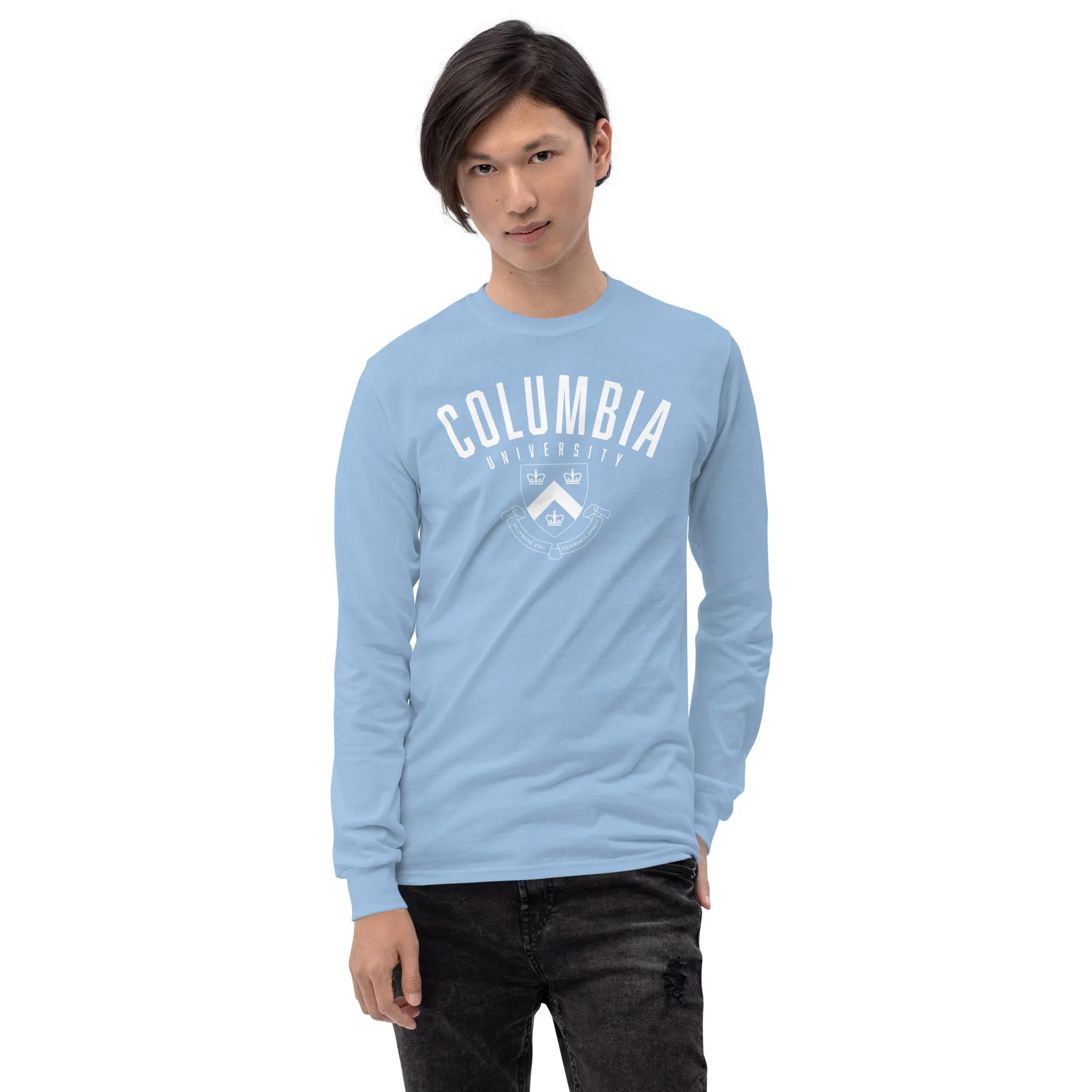 Columbia University Heritage Long Sleeve T-Shirt (Light Blue) sold by Ivy Sport product image thumbnail 4