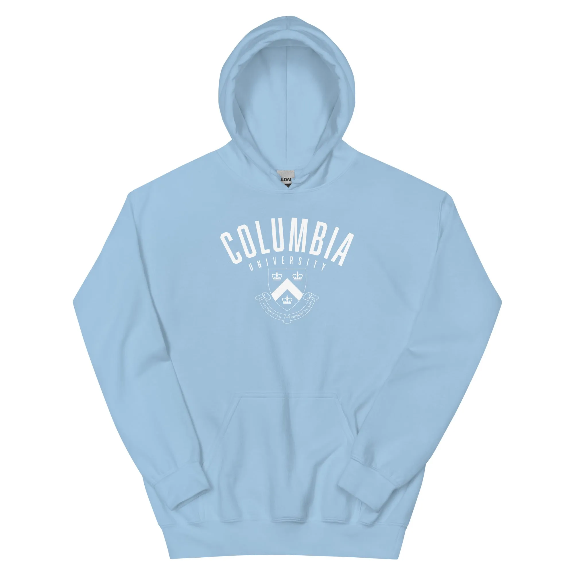 Columbia University Heritage Hooded Sweatshirt (Light Blue) sold by Ivy Sport product image thumbnail 3