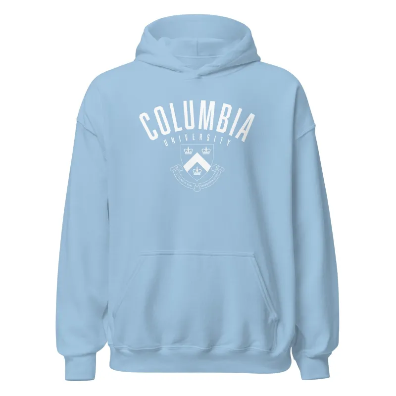 Columbia University Heritage Hooded Sweatshirt (Light Blue) sold by Ivy Sport