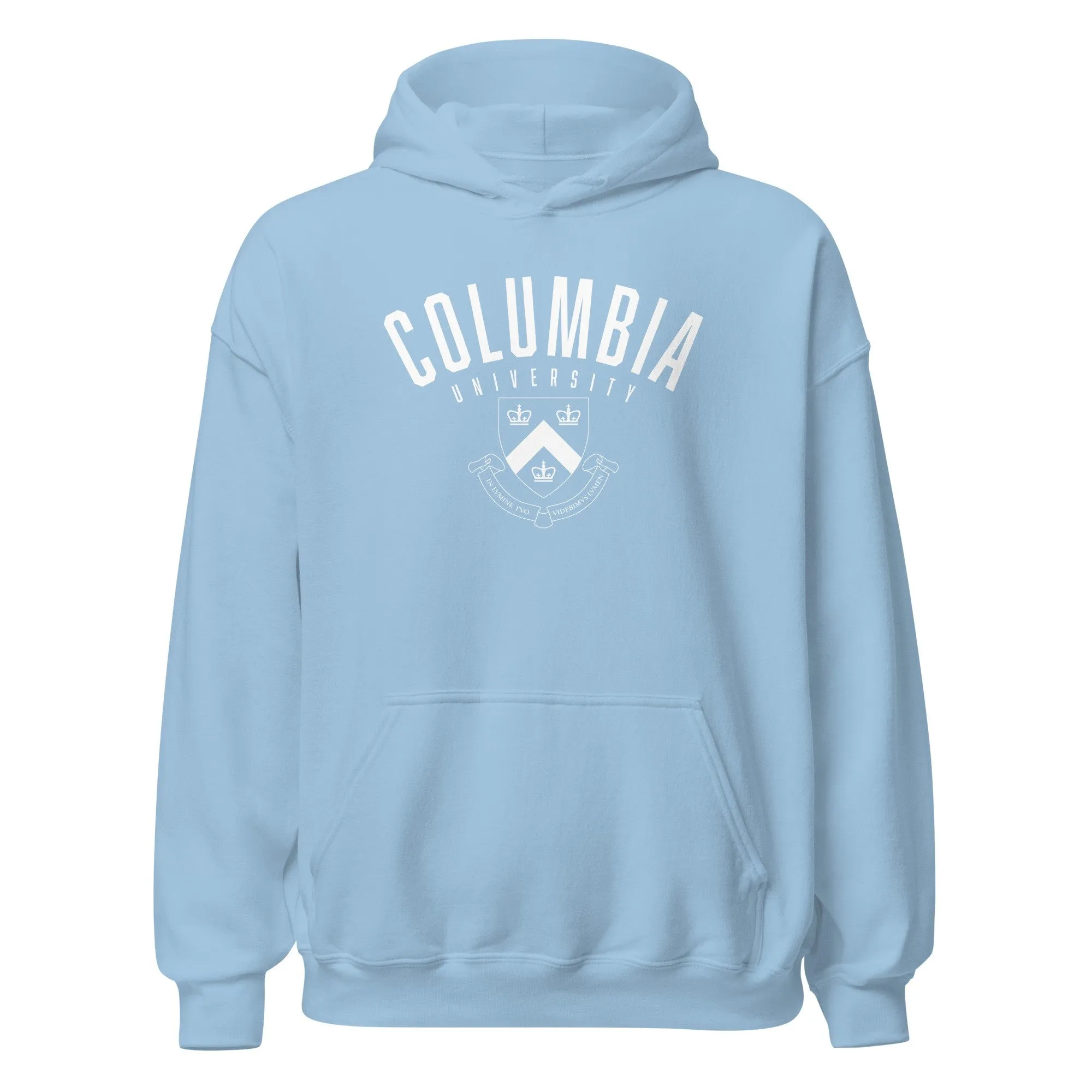 Columbia University Heritage Hooded Sweatshirt (Light Blue) sold by Ivy Sport