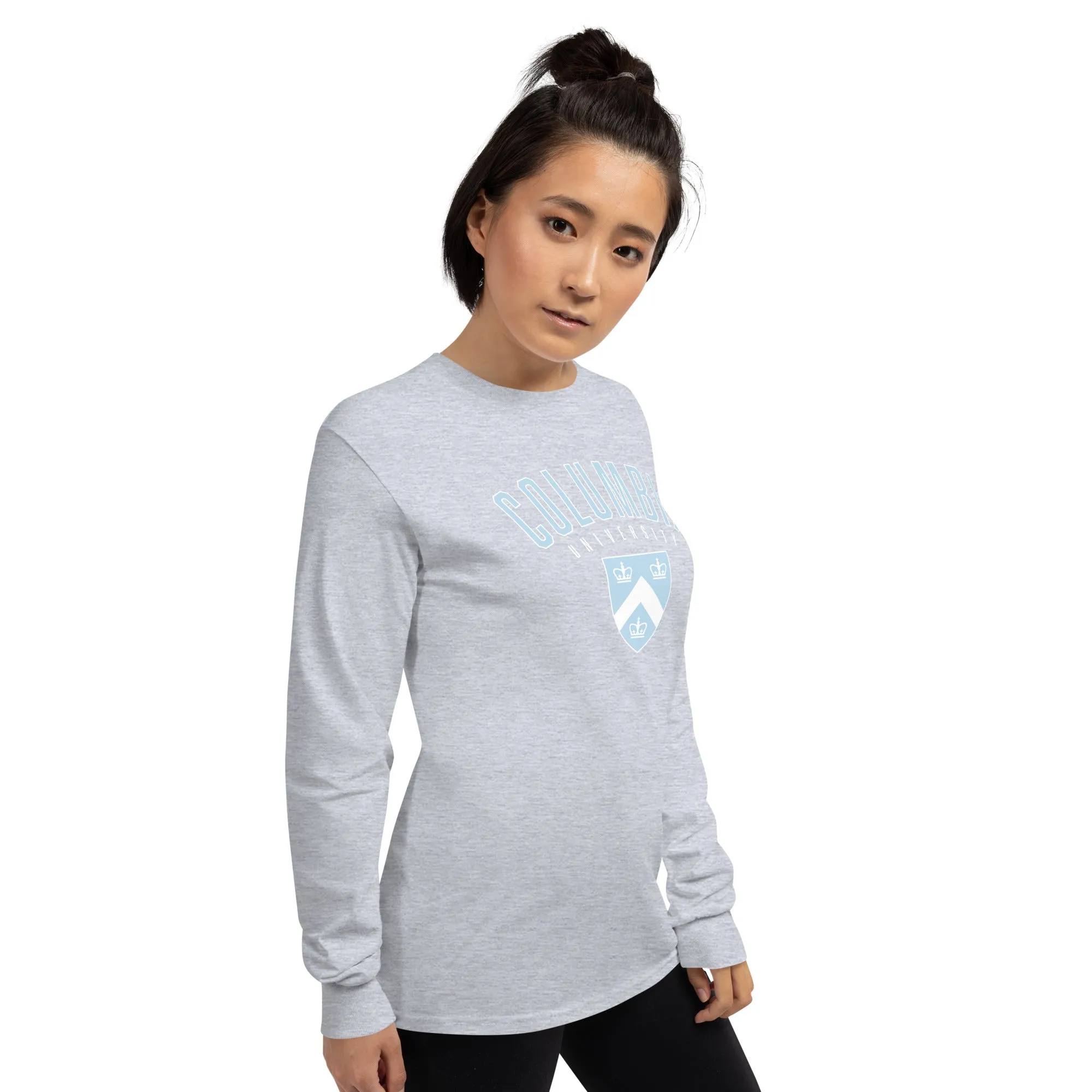 Columbia University Heritage Long Sleeve T-Shirt (Grey) sold by Ivy Sport product image thumbnail 3