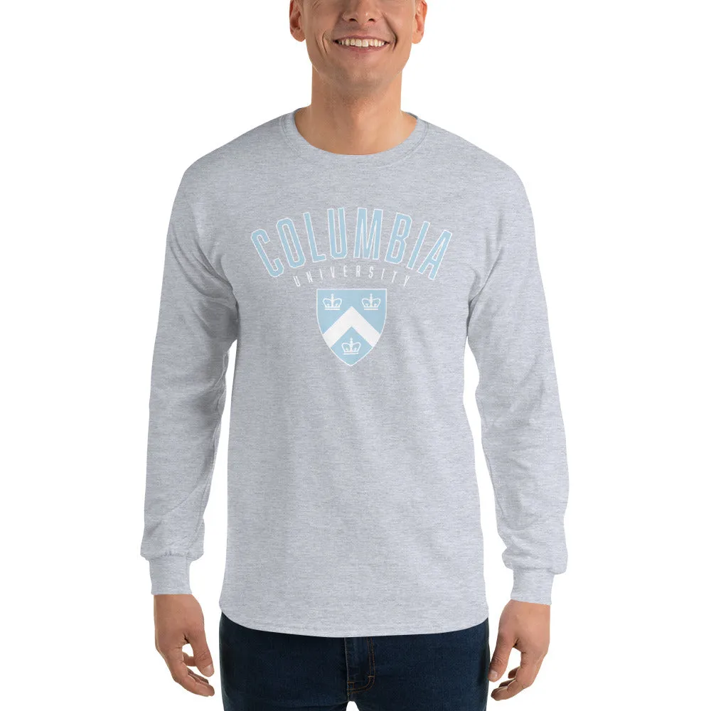 Columbia University Heritage Long Sleeve T-Shirt (Grey) sold by Ivy Sport product image thumbnail 2