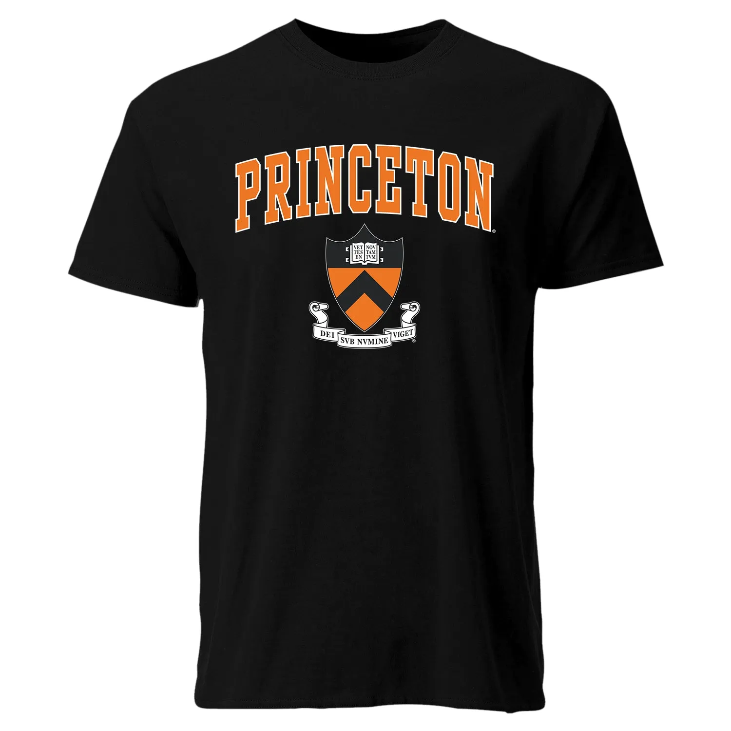 Princeton Heritage T-Shirt II (Black) sold by Ivy Sport