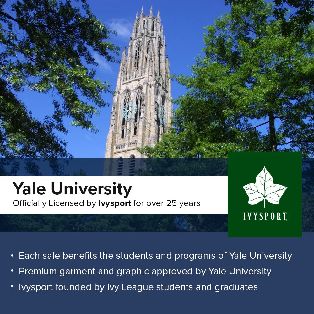 Yale Mascot Long Sleeve T-Shirt (Navy) sold by Ivy Sport product image thumbnail 3