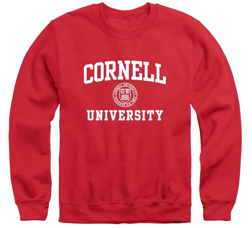 Cornell Crest Sweatshirt (Red) sold by Ivy Sport