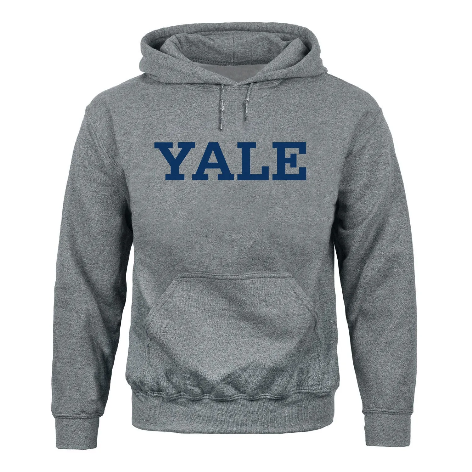 Yale Essential Hooded Sweatshirt (Heather Grey) sold by Ivy Sport