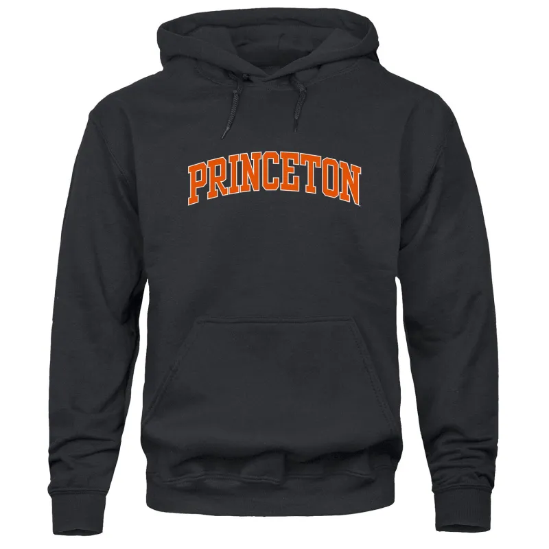 Princeton Essential Hooded Sweatshirt (Black) sold by Ivy Sport