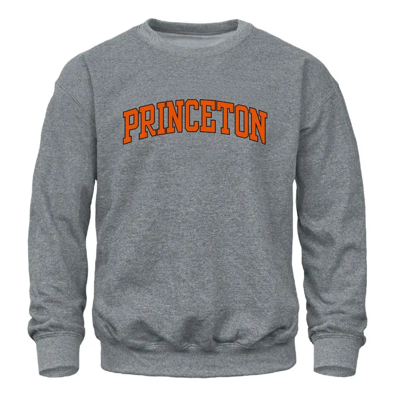 Princeton University Essential Sweatshirt (Heather Grey) sold by Ivy Sport