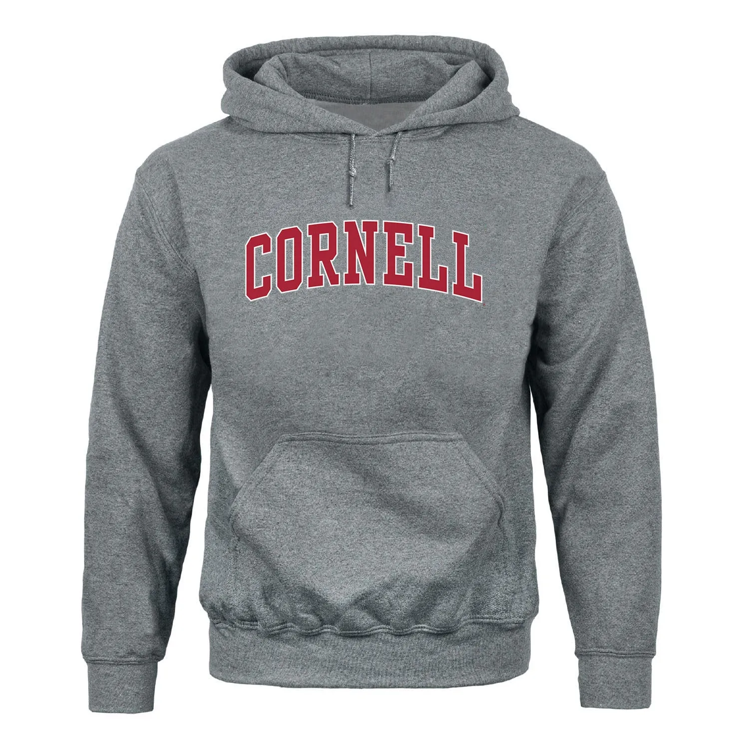 Cornell Essential Hooded Sweatshirt (Heather Grey) sold by Ivy Sport