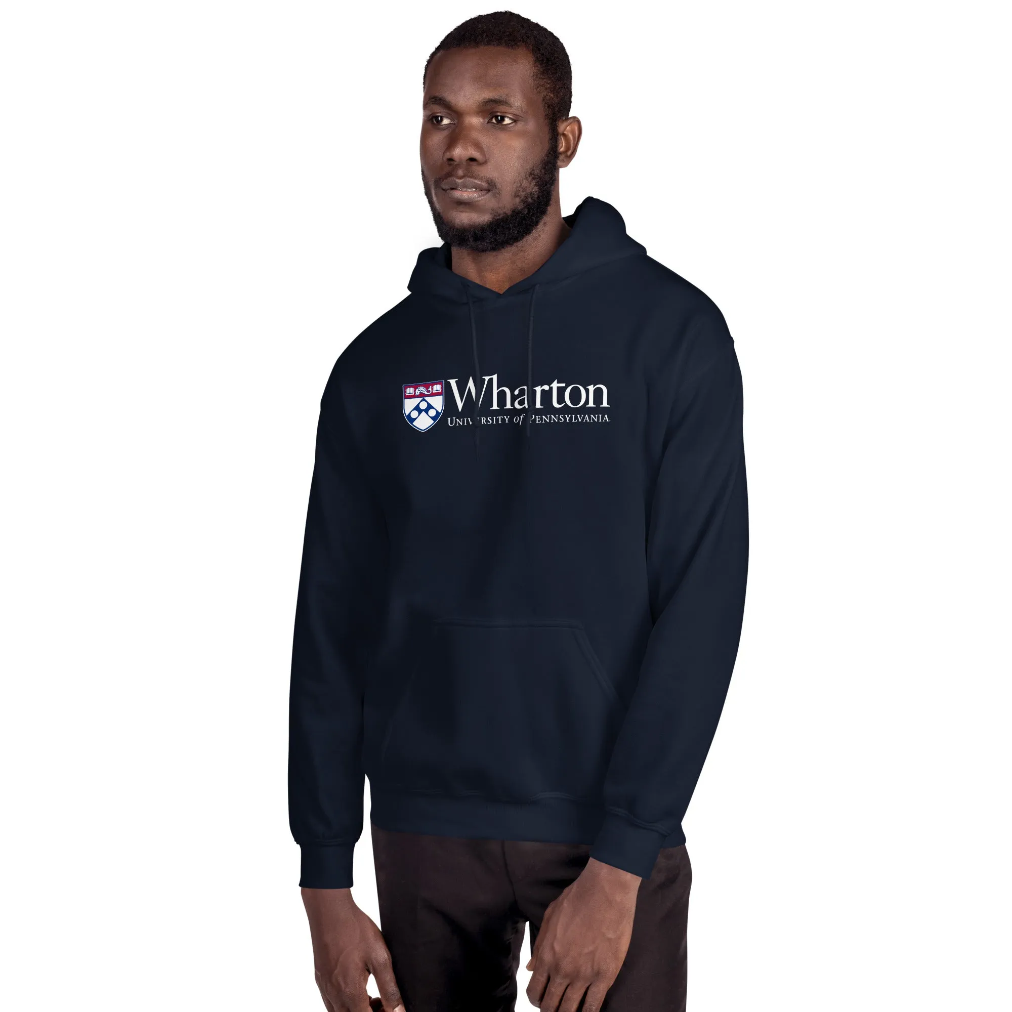Penn Wharton Hooded Sweatshirt (Navy) sold by Ivy Sport product image thumbnail 3