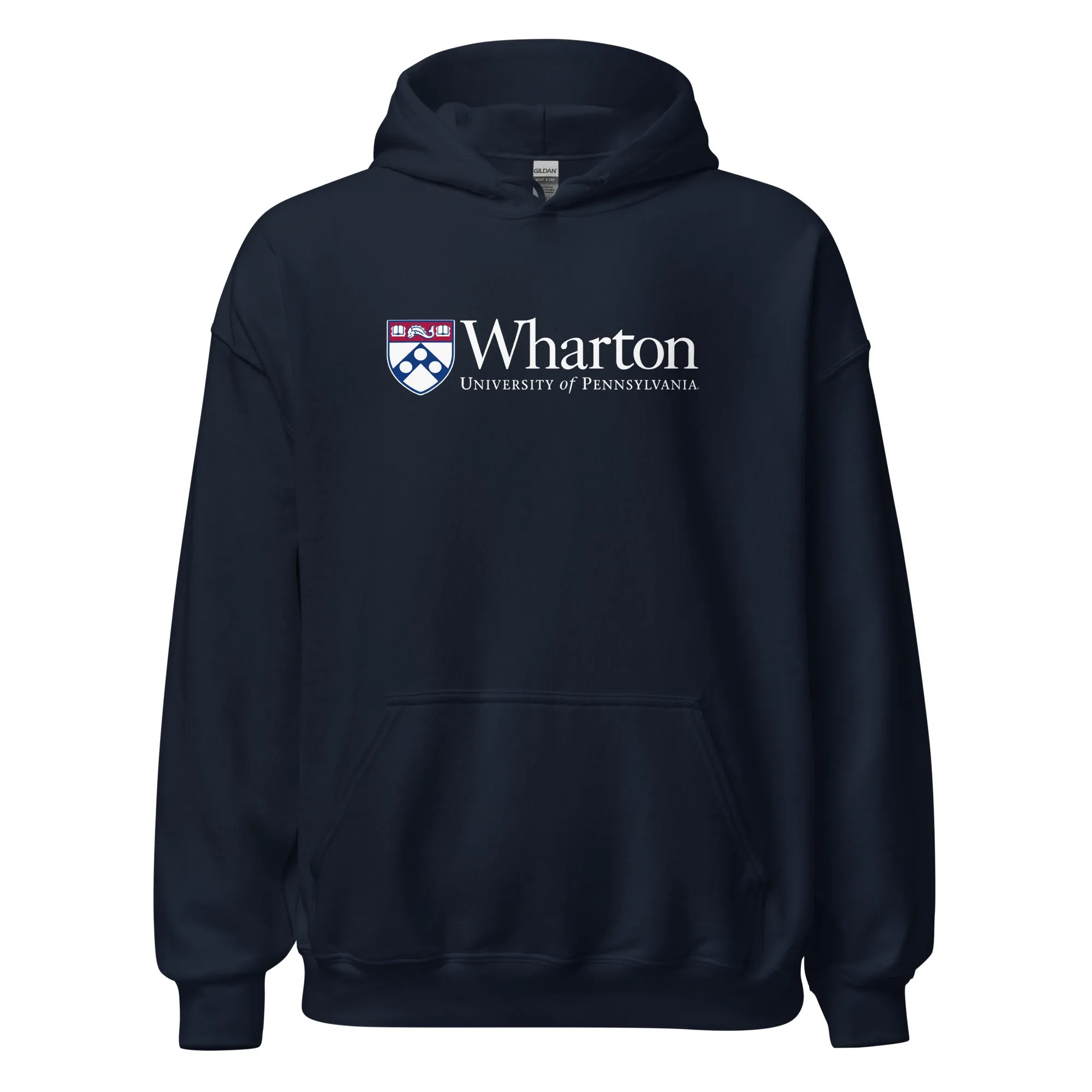 Penn Wharton Hooded Sweatshirt (Navy) sold by Ivy Sport