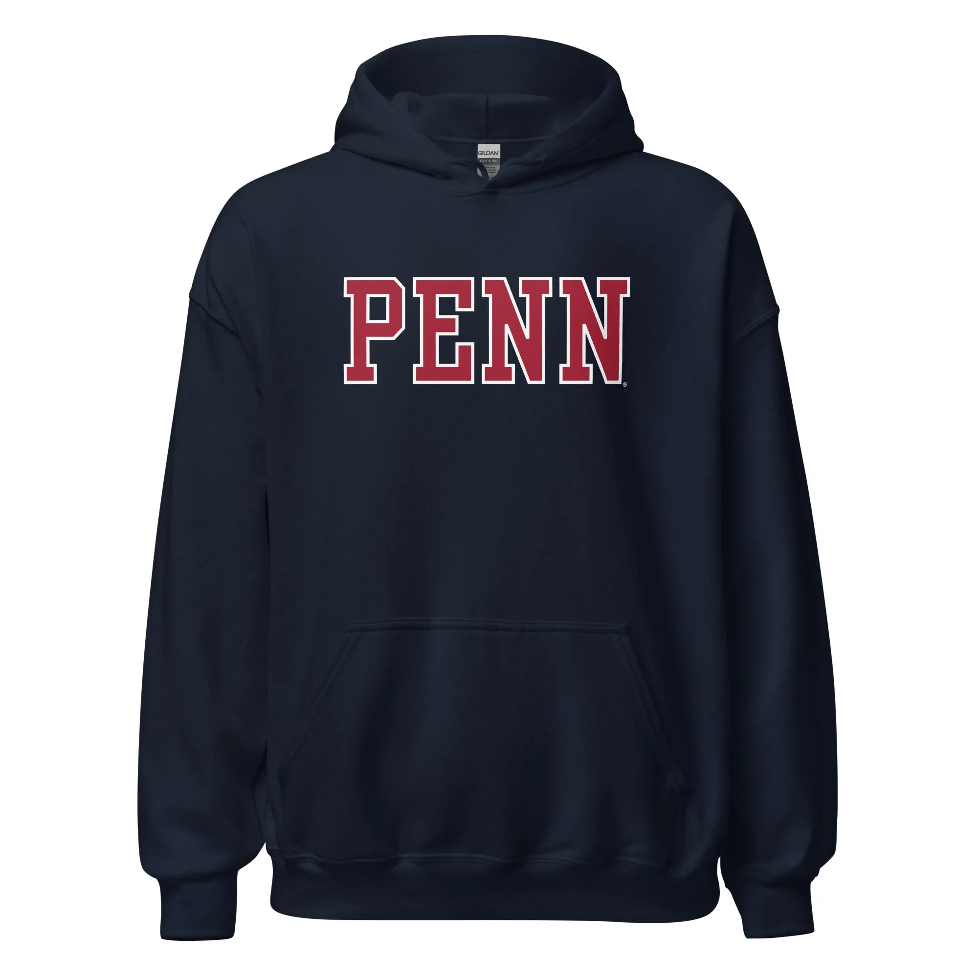 Penn Essential Hooded Sweatshirt (Navy) sold by Ivy Sport