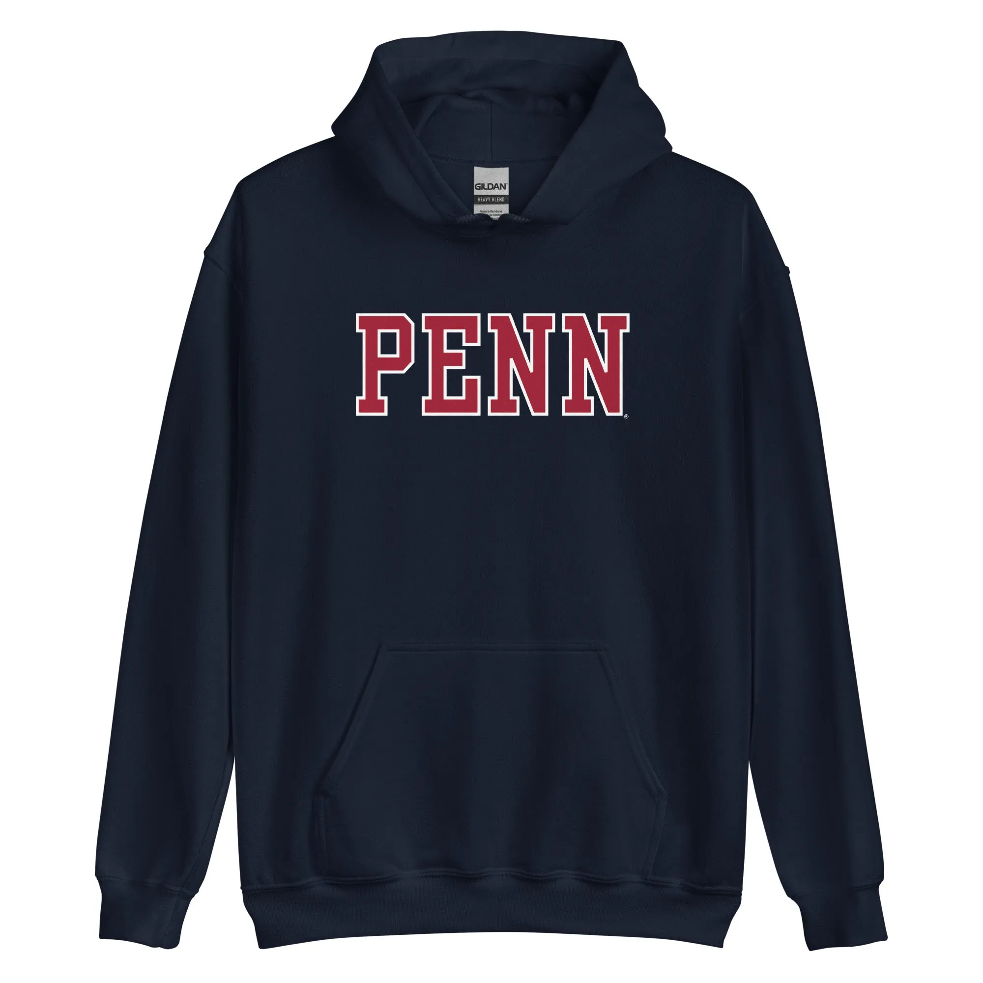 Penn Essential Hooded Sweatshirt (Navy) sold by Ivy Sport product image thumbnail 5