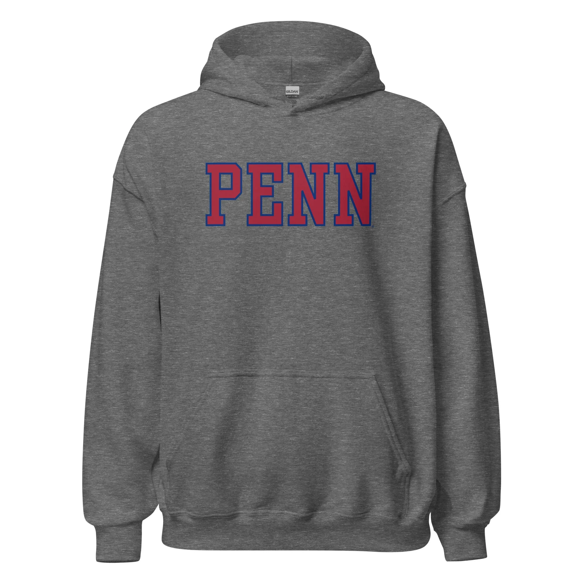 Penn Essential Hooded Sweatshirt (Heather Grey) sold by Ivy Sport