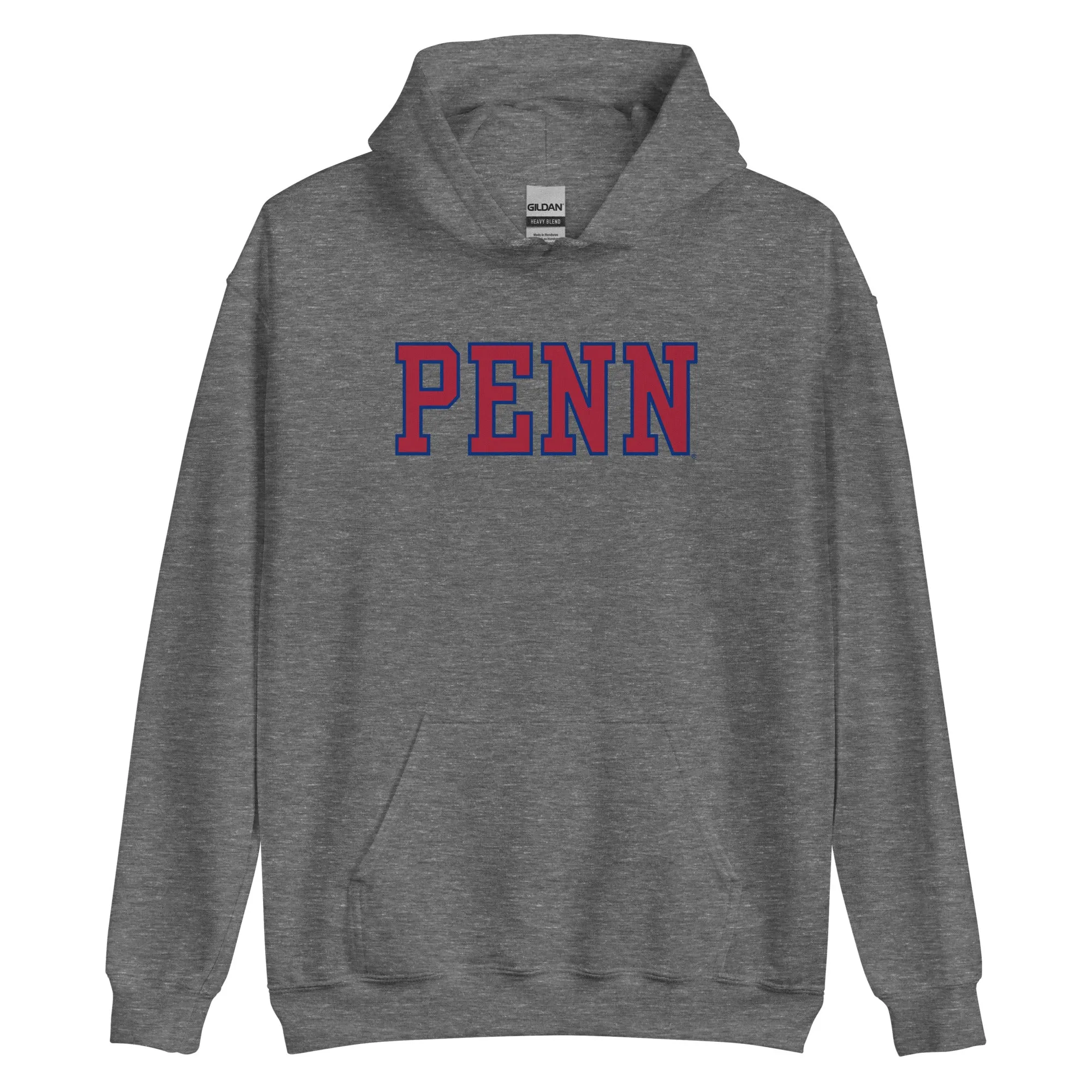 Penn Essential Hooded Sweatshirt (Heather Grey) sold by Ivy Sport product image thumbnail 5