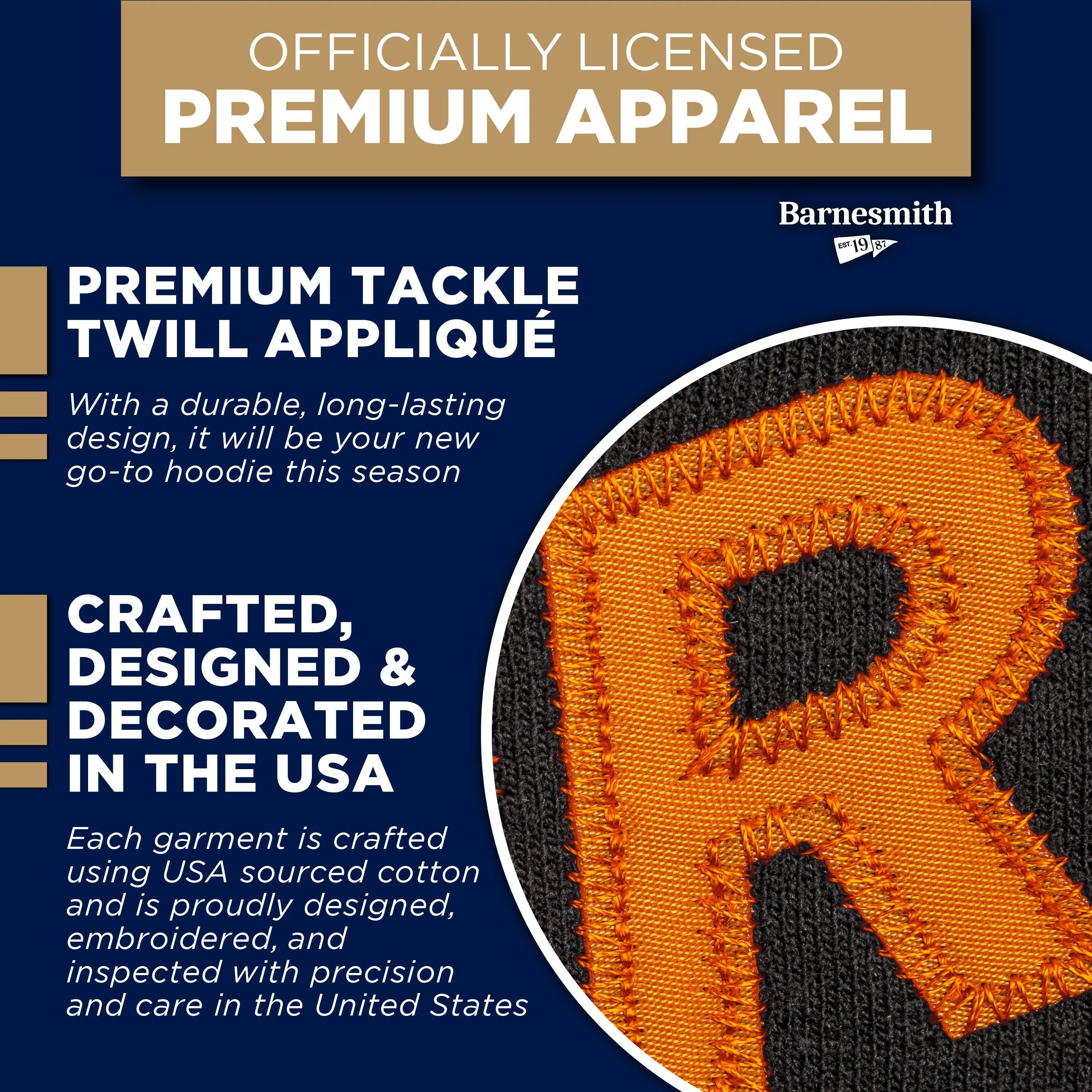 Princeton University Veritas Hooded Sweatshirt (Black) sold by Ivy Sport product image thumbnail 4