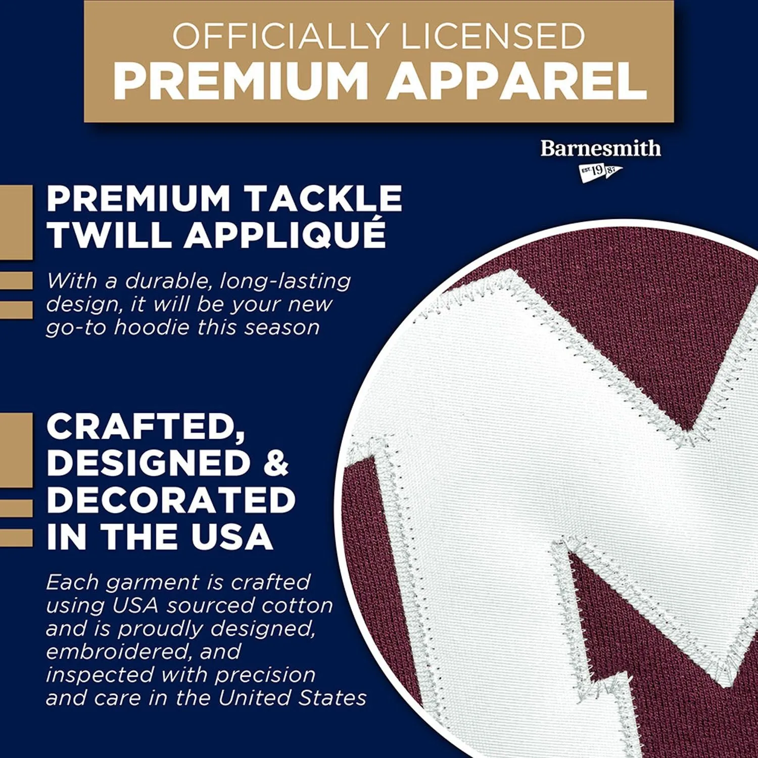 Massachusetts Institute of Technology Veritas Hooded Sweatshirt (Maroon) sold by Ivy Sport product image thumbnail 4