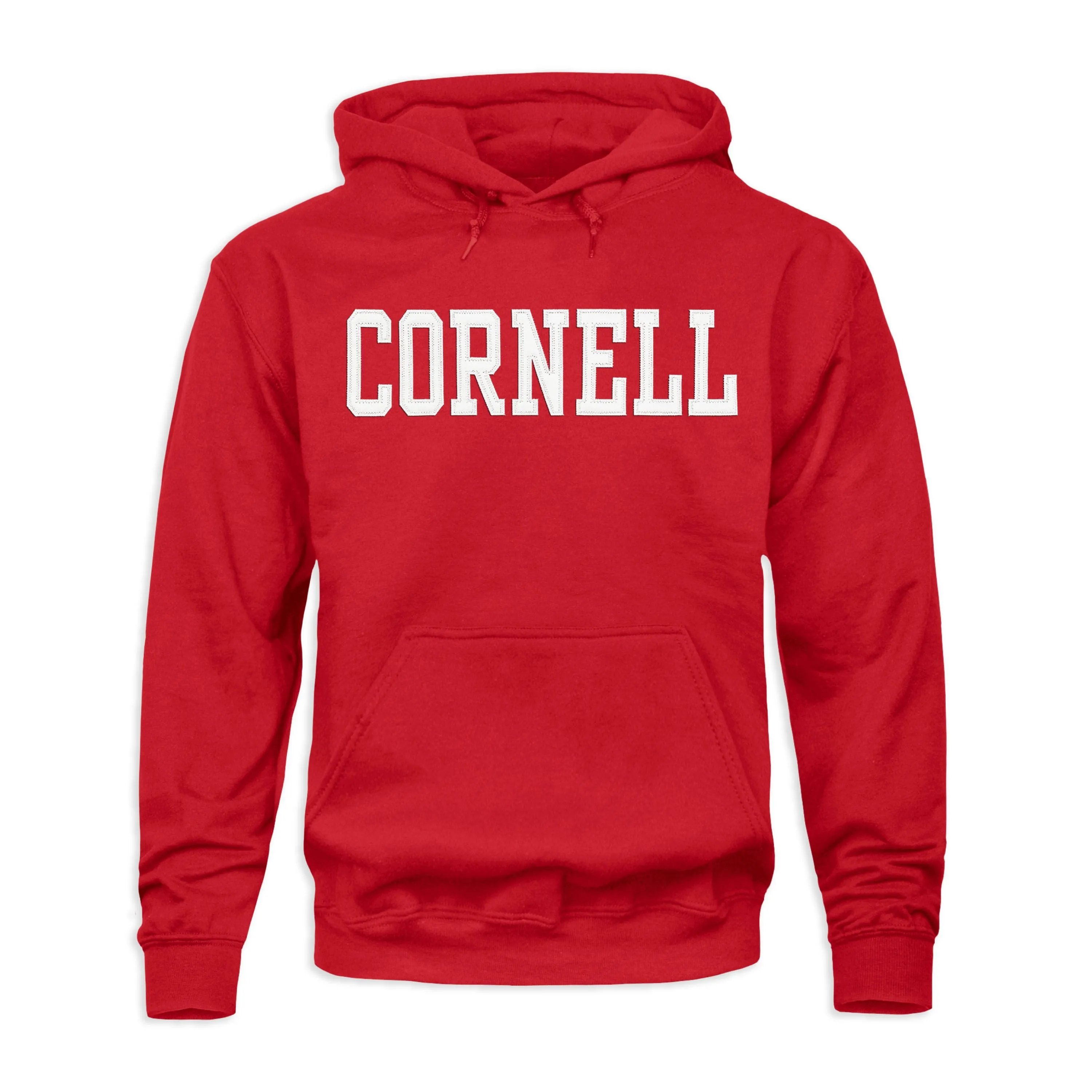 Cornell University Veritas Hooded Sweatshirt (Red) sold by Ivy Sport