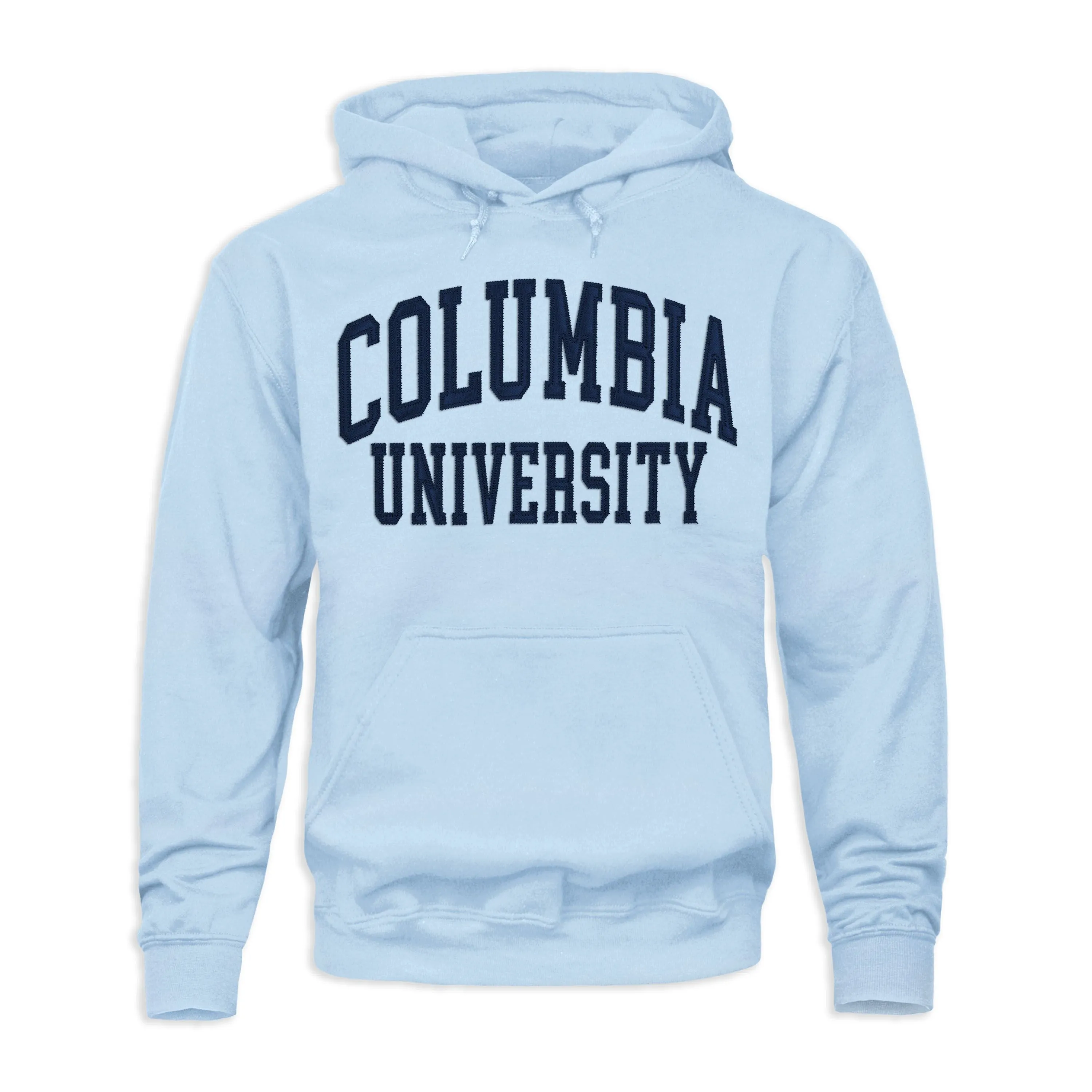 Columbia University Veritas Hooded Sweatshirt (Light Blue) sold by Ivy Sport
