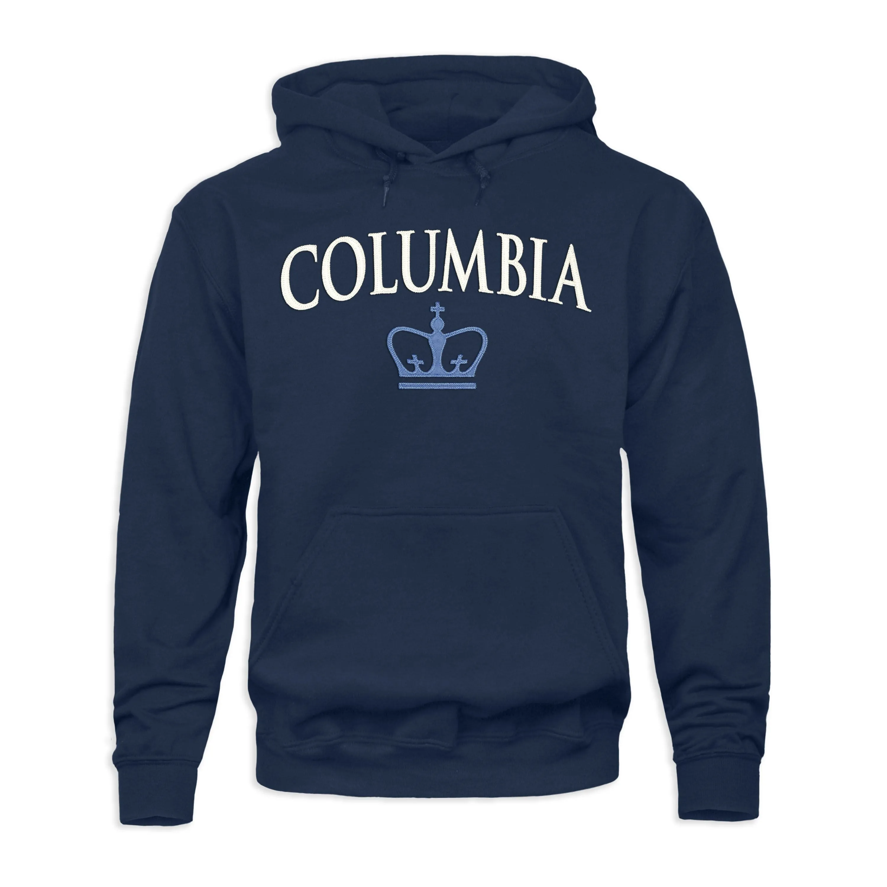 Columbia University Veritas Hooded Sweatshirt (Navy) sold by Ivy Sport
