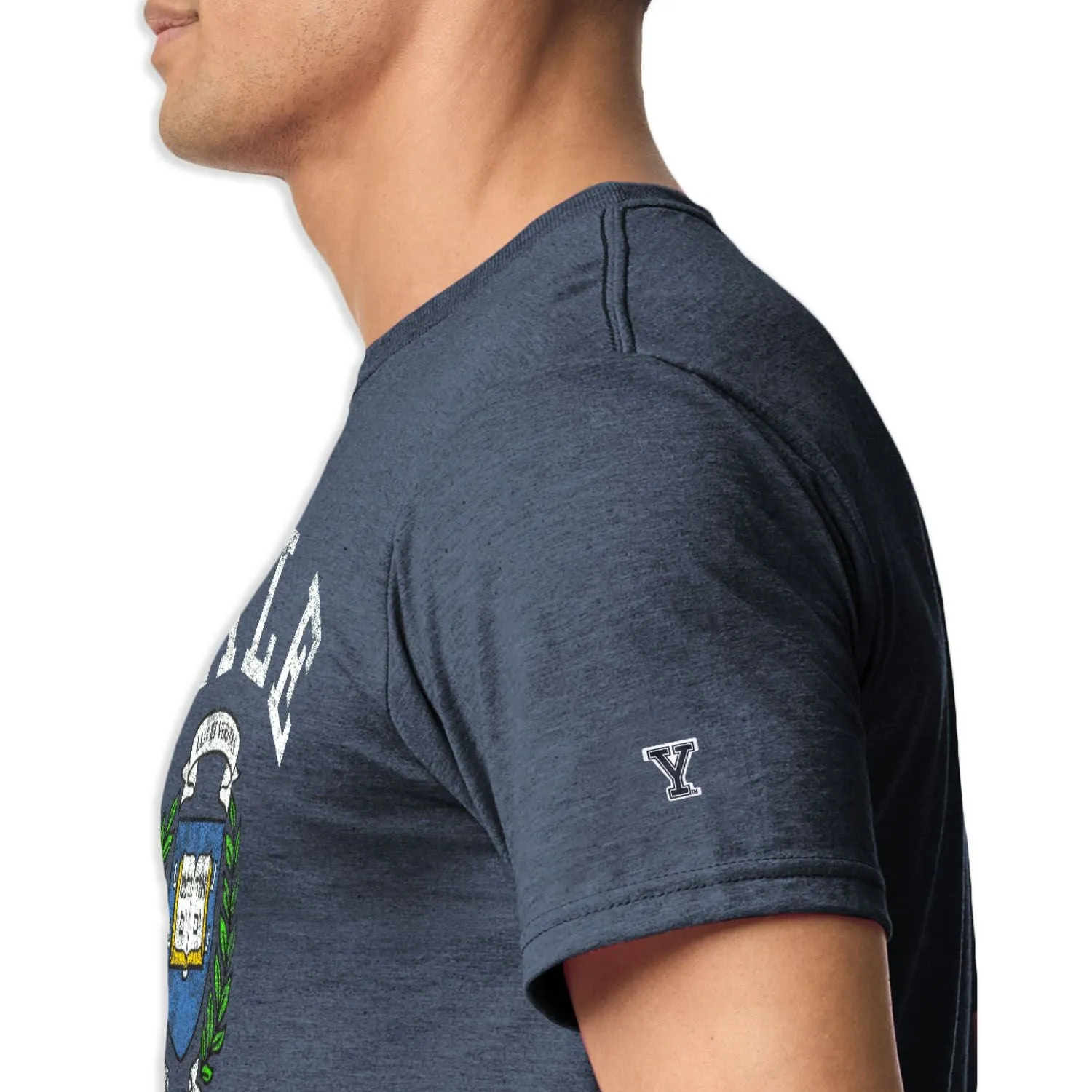 Yale University Short-Sleeve Laude T-Shirt (Navy) sold by Ivy Sport product image thumbnail 3