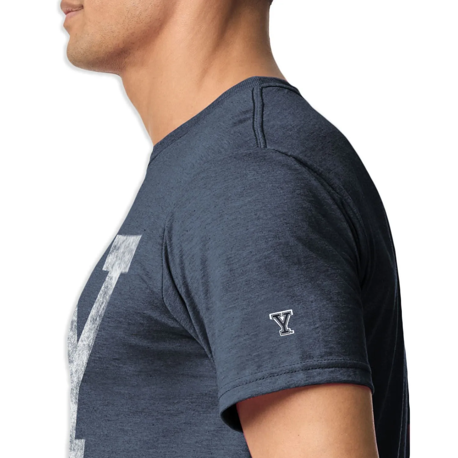 Yale University Short-Sleeve Laude T-Shirt (Navy) sold by Ivy Sport product image thumbnail 3
