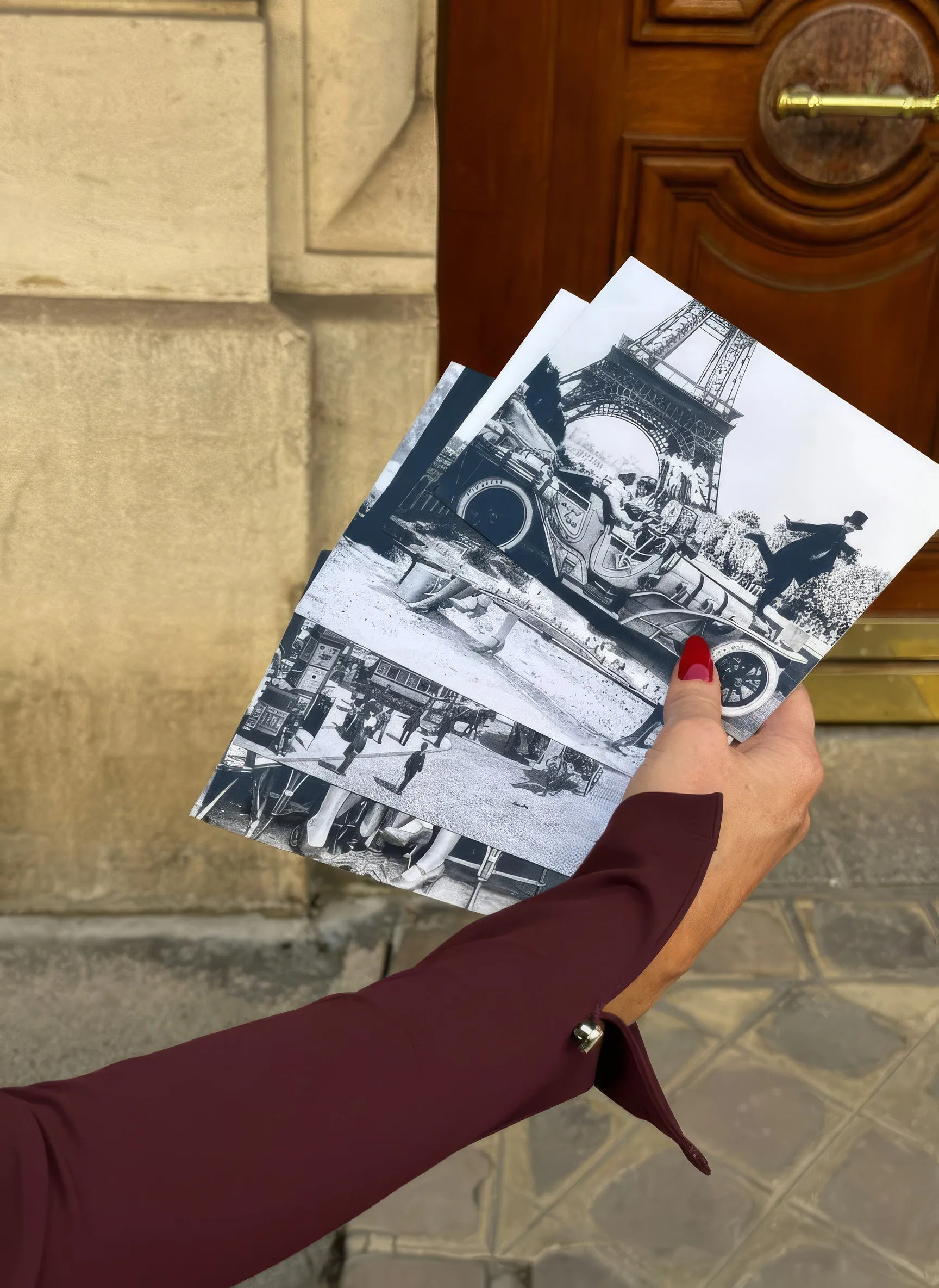 ComfiClose™: The Paris Bodysuit in Burgundy sold by Ashly Rae product image thumbnail 4