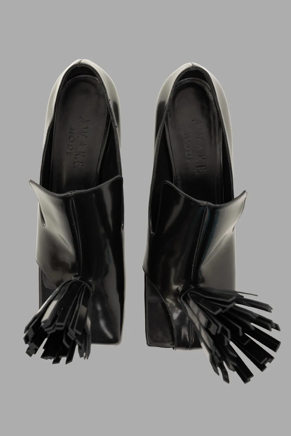 Tim Palma Calf-Leather Tassel Loafers in Black sold by Plus Zero Concept Store product image thumbnail 3