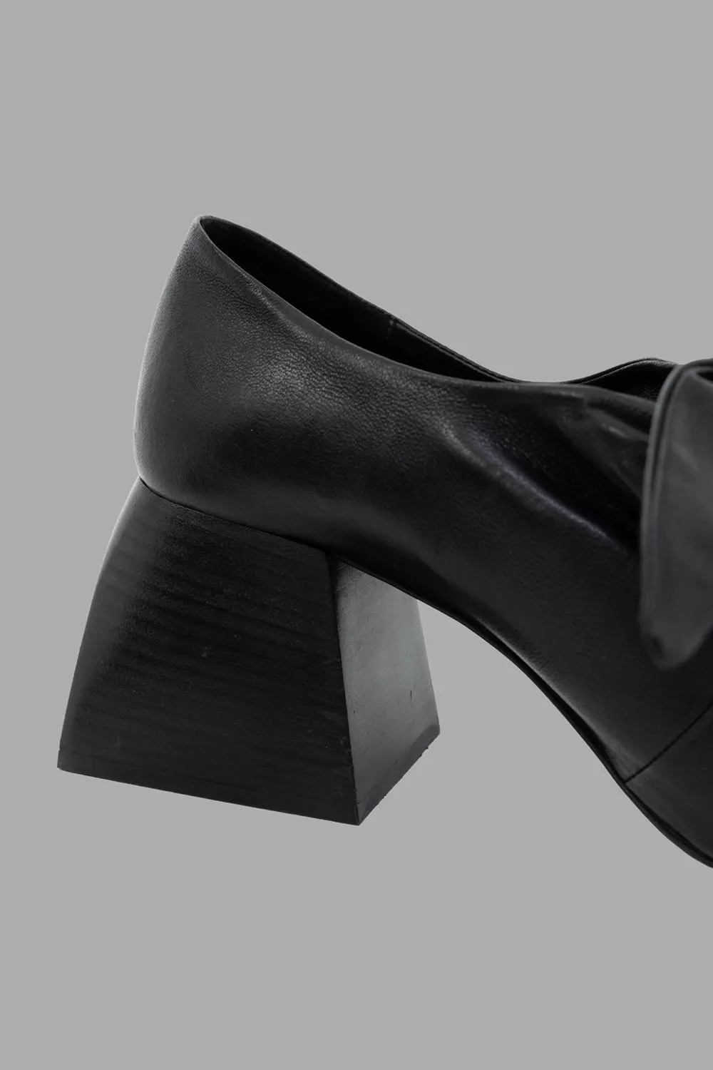 Square Knotted Mules in Black sold by Plus Zero Concept Store product image thumbnail 3