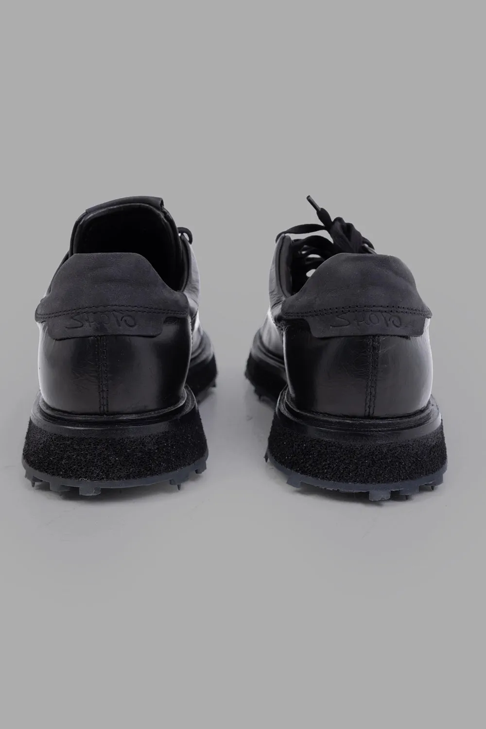 Leather Low-Top Sneakers with Lug Sole sold by Plus Zero Concept Store product image thumbnail 5