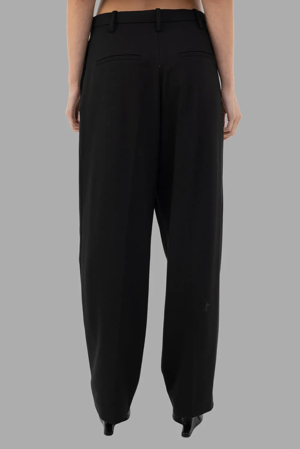 Elsa Wide-Leg Trousers in Black sold by Plus Zero Concept Store product image thumbnail 3