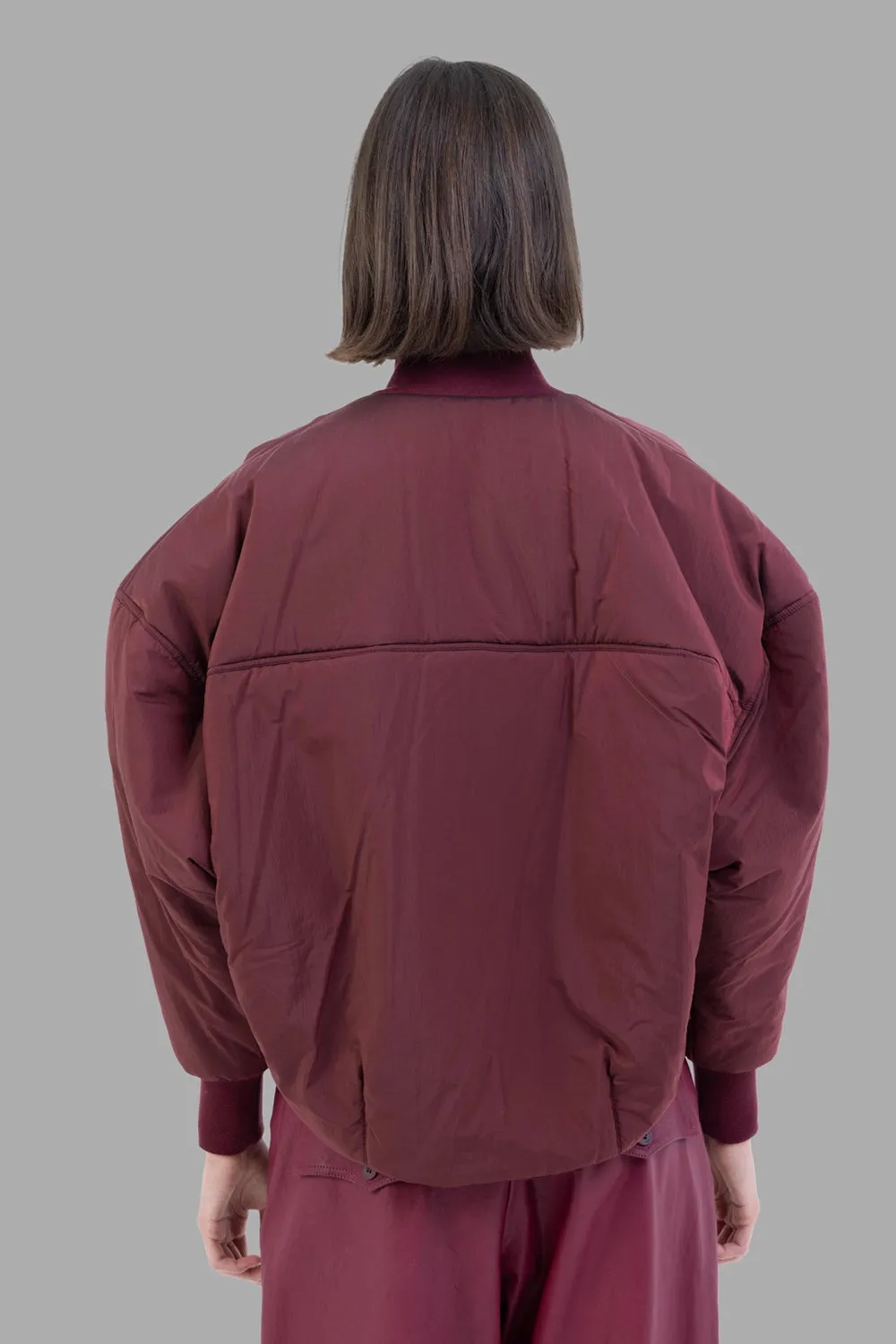 Oversized Padded Bomber Jacket sold by Plus Zero Concept Store product image thumbnail 2