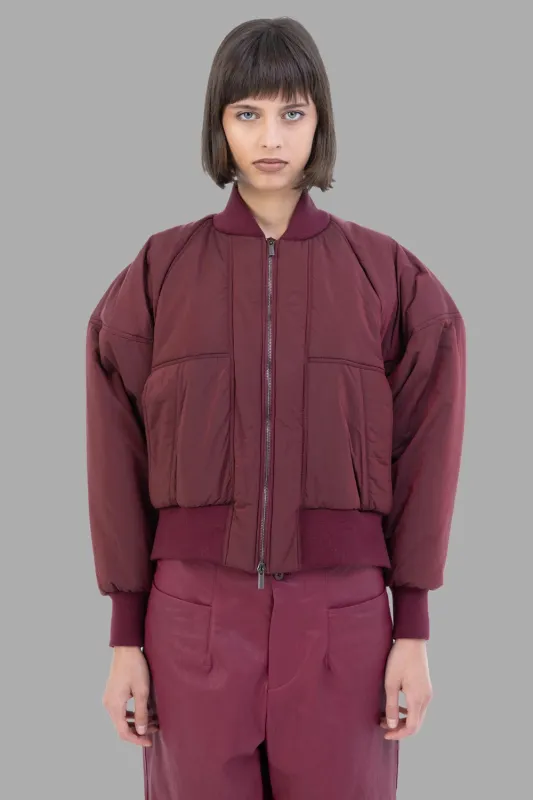 Oversized Padded Bomber Jacket sold by Plus Zero Concept Store