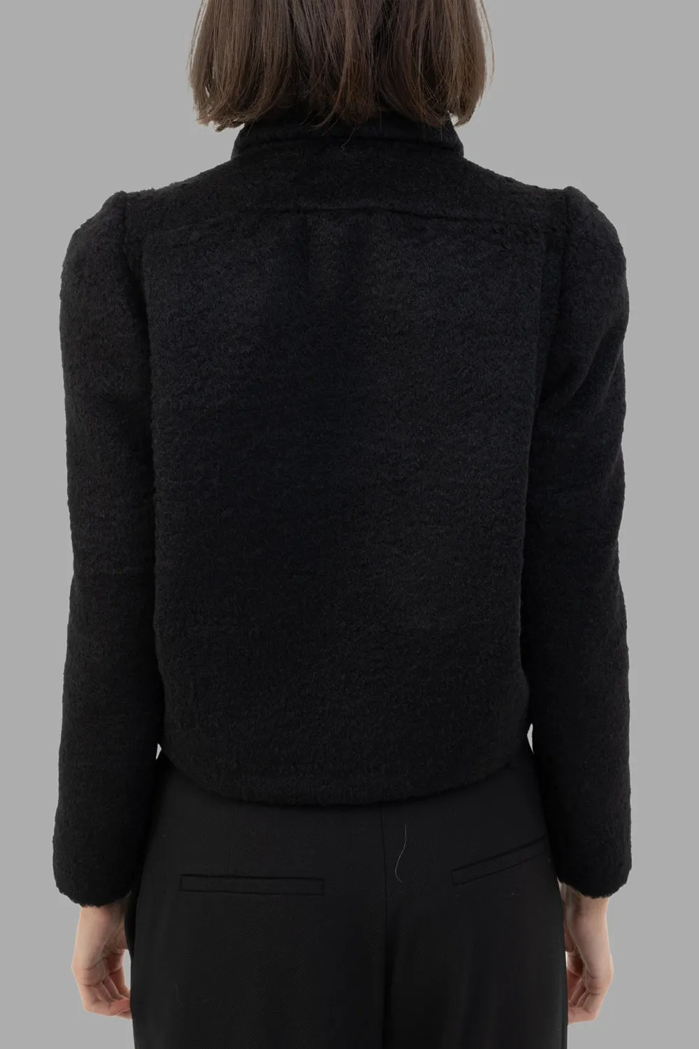 Fitted Hunter Jacket in Noir sold by Plus Zero Concept Store product image thumbnail 3