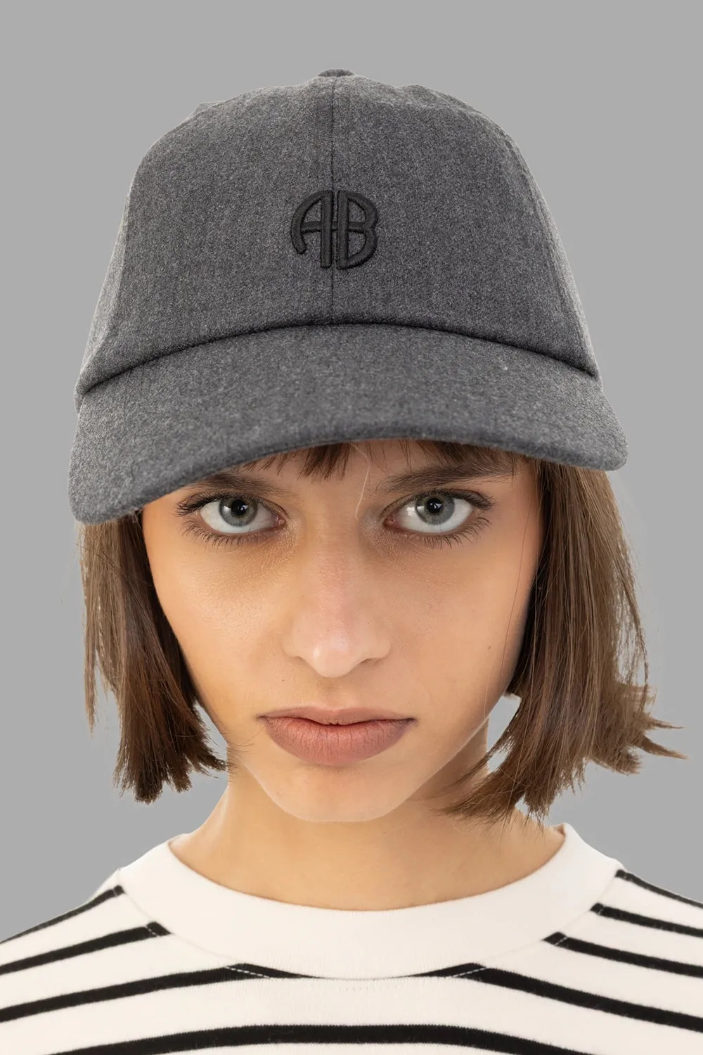 Wool Monogram Baseball Cap sold by Plus Zero Concept Store