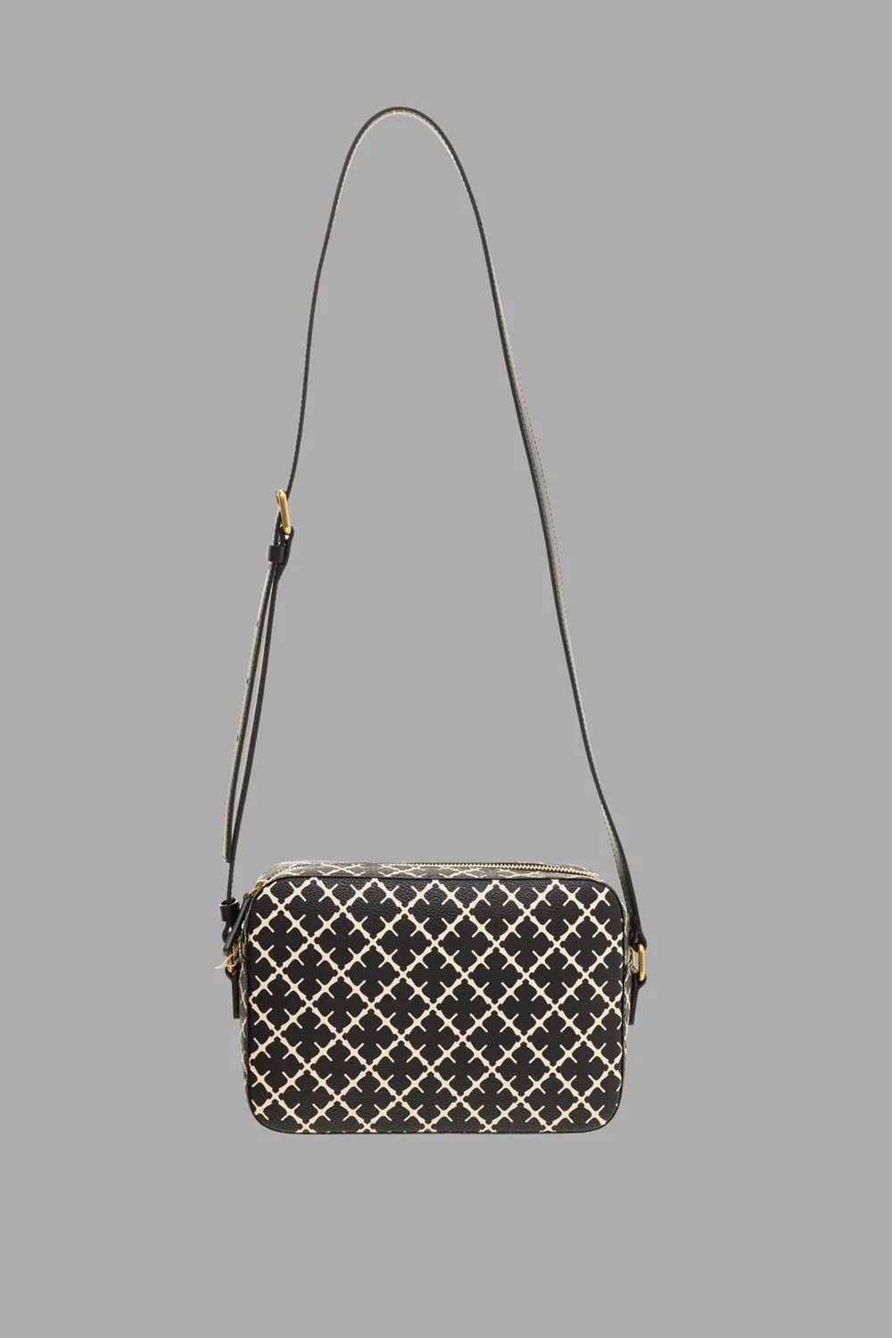 Signature Flower Crossbody Bag in Black sold by Plus Zero Concept Store