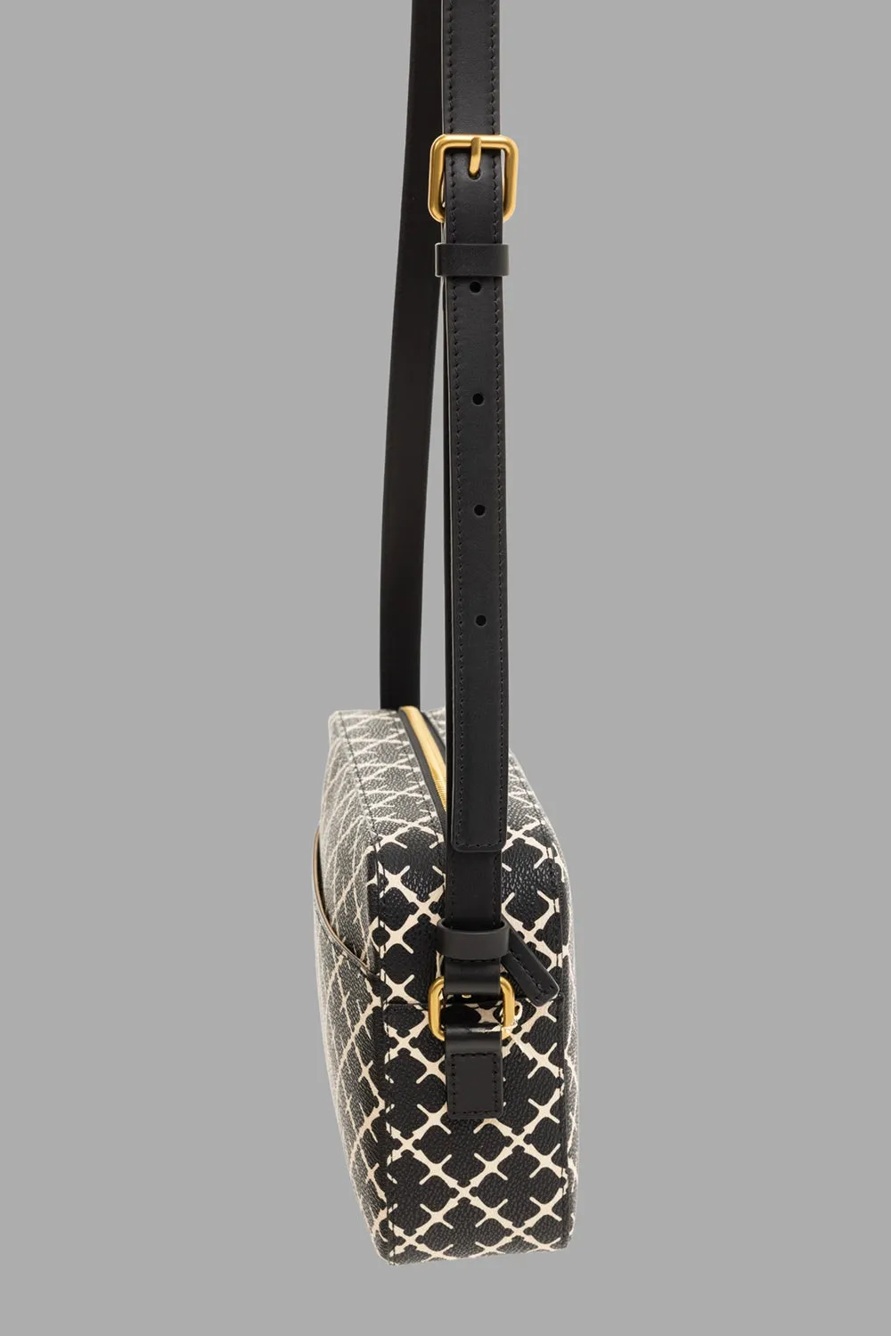 Signature Flower Crossbody Bag in Black sold by Plus Zero Concept Store product image thumbnail 2